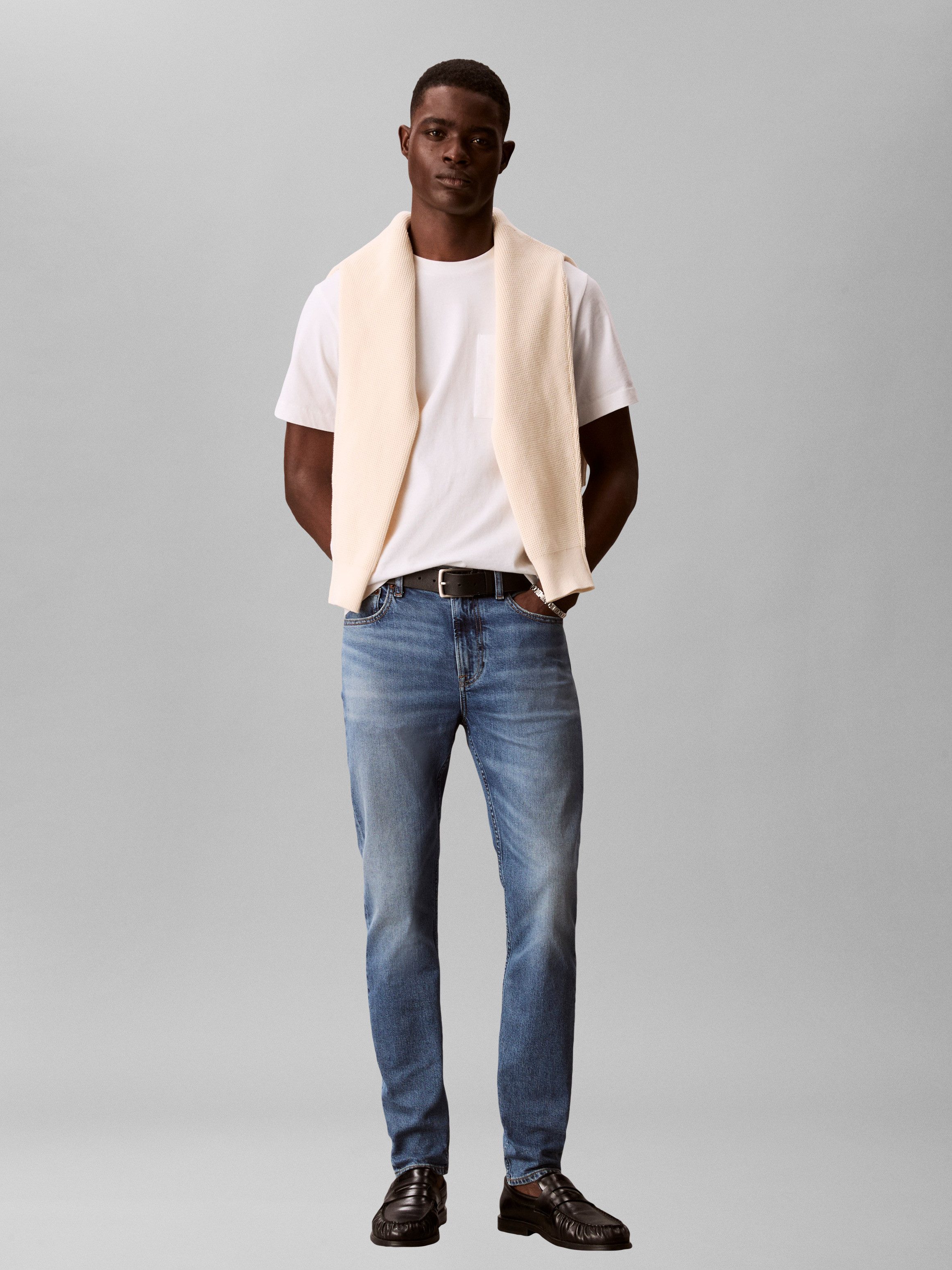 Calvin Klein Jeans Slim-fit-Jeans SLIM TAPER – Bild 5 von 5