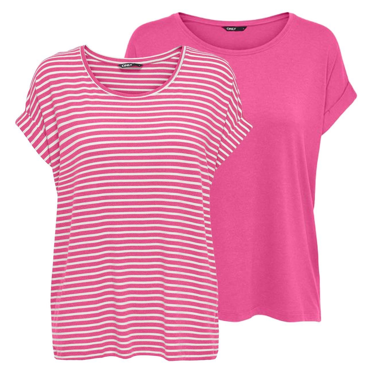 ONLY T-Shirt Damen Top MOSTER Regular günstig online kaufen