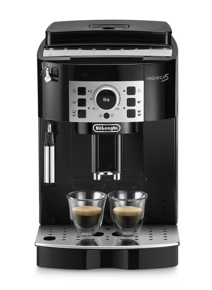 De'Longhi Kaffeevollautomat ECAM 20.116.B, Kegelmahlwerk, Brühgruppe herausnehmbar, vollautomatisches Spül- und Entkalkungprogramm