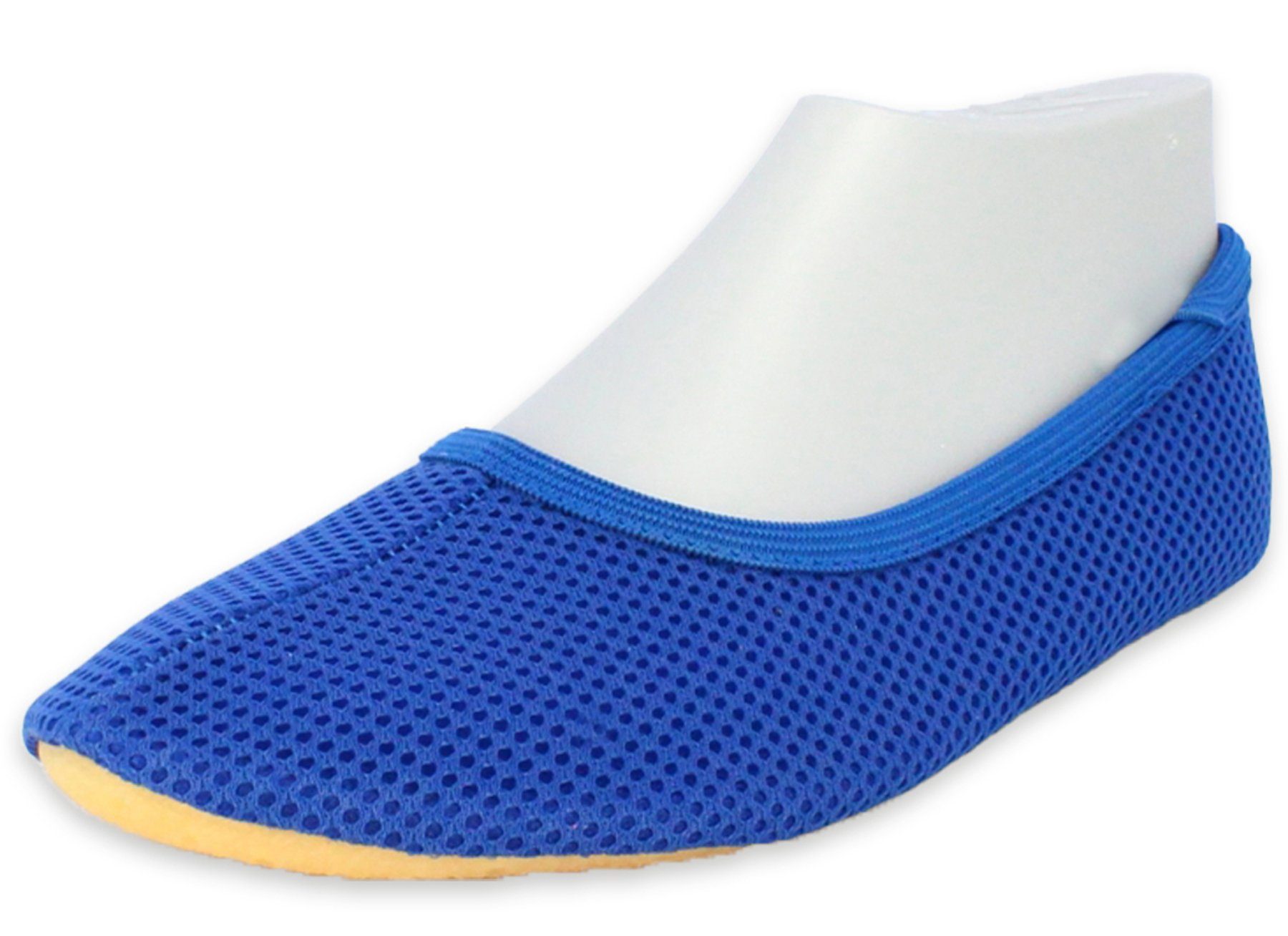 Beck Schläppchen AirBecks Mesh mit atmungsaktiver Sohle Gymnastikschuh (in vielen Farben und Größen erhältlich, robuste und flexible Materialien, leichter Barfußschuh) Laufsohle und Obermaterial sind atmungsaktiv