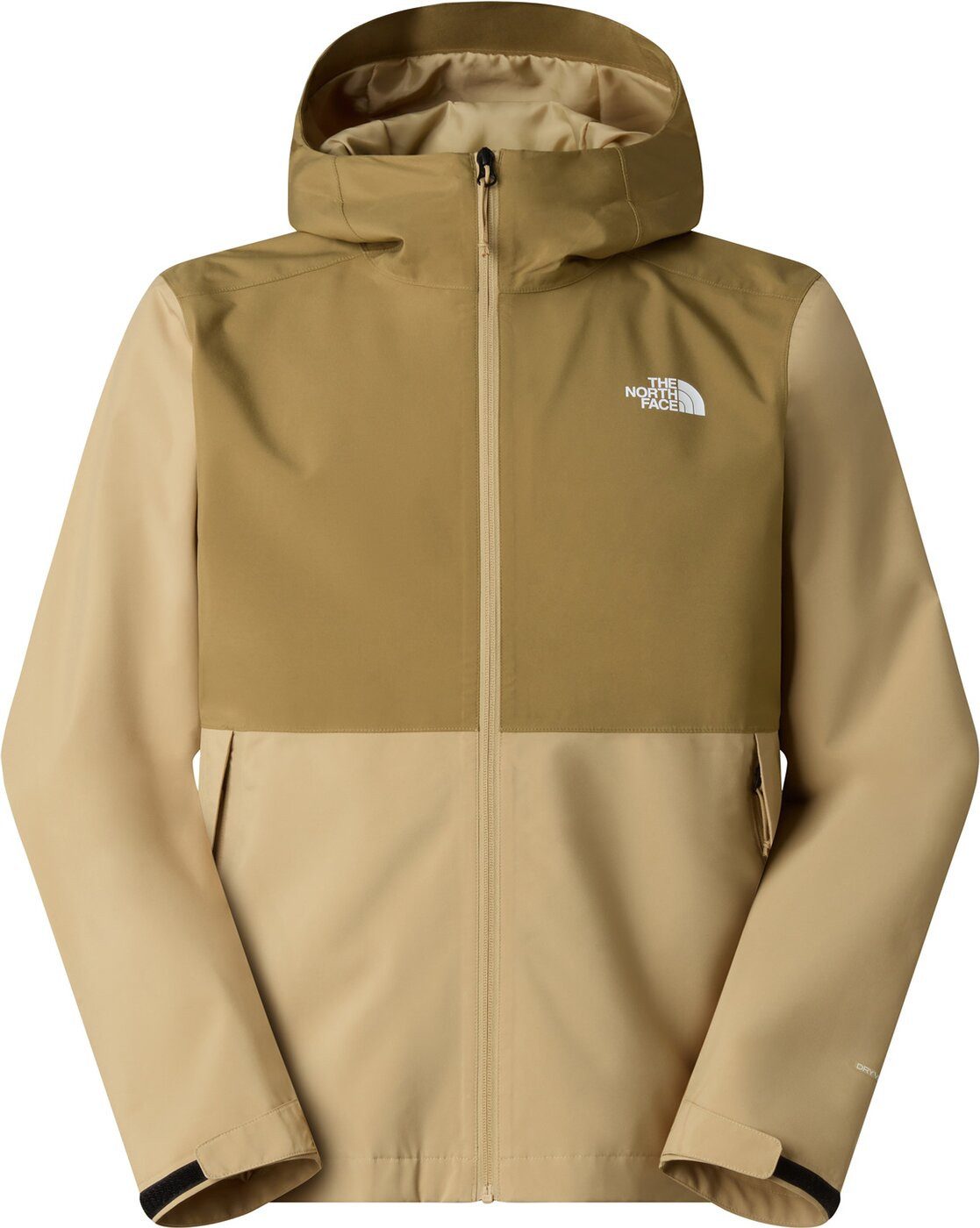The North Face Regenjacke M ODLES RAIN JACKET Khaki Stone/Cedar