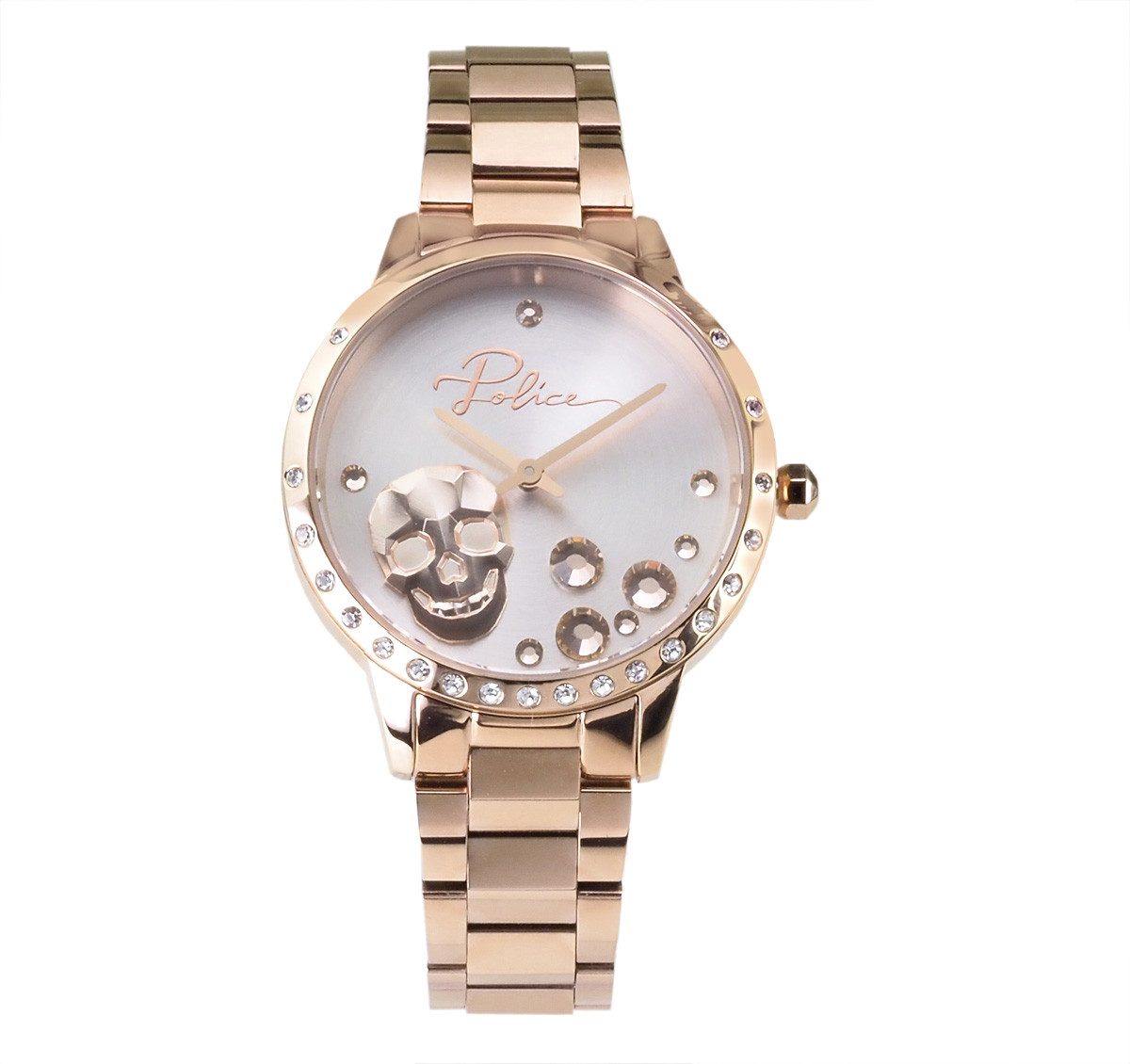 Police Quarzuhr PL16071MSR-04M Damen Uhr 36 mm Ø
