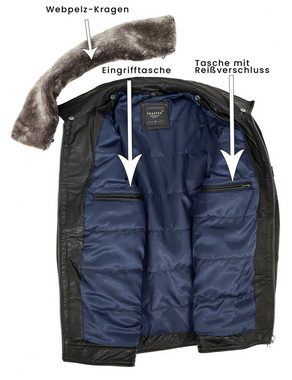 Trapper Lederjacke sportlich-eleganter Style