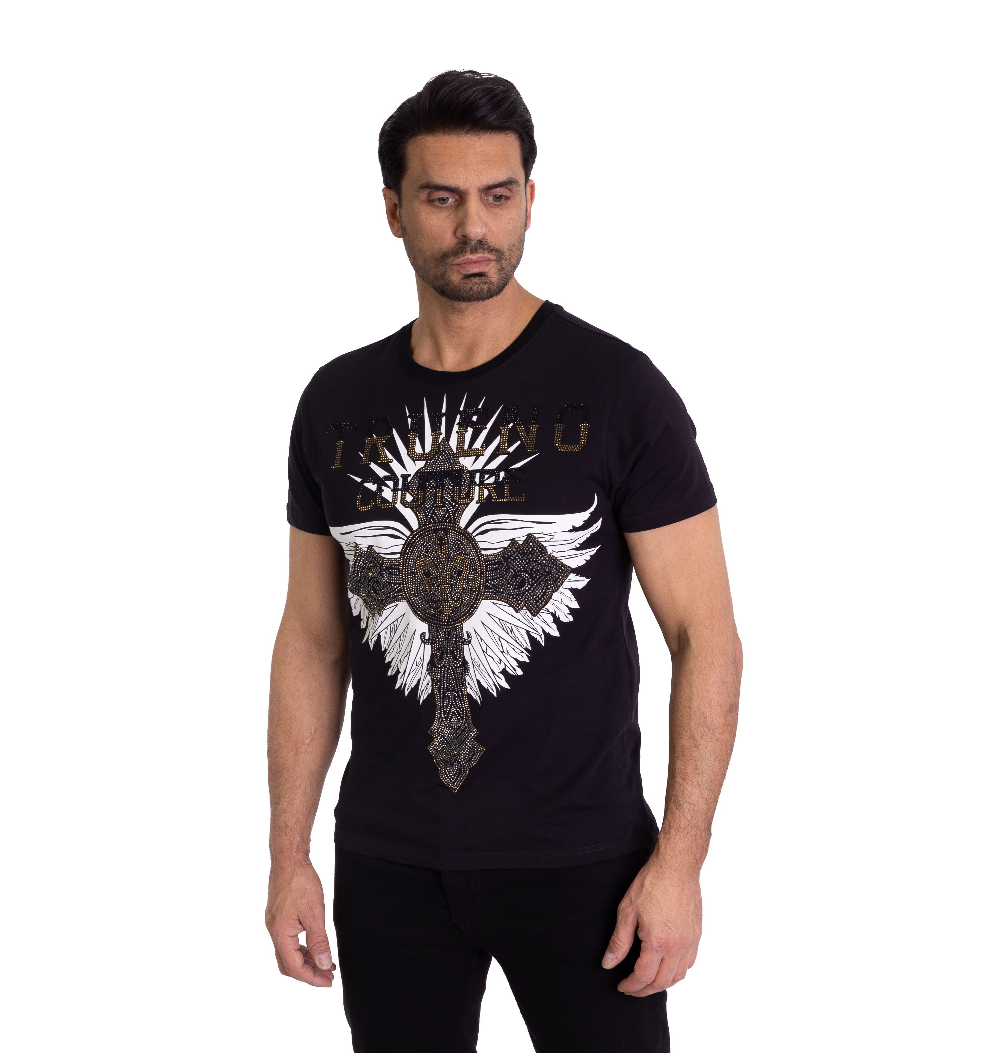TRUENO T-Shirt Slim Fit Herren T-Shirt günstig online kaufen