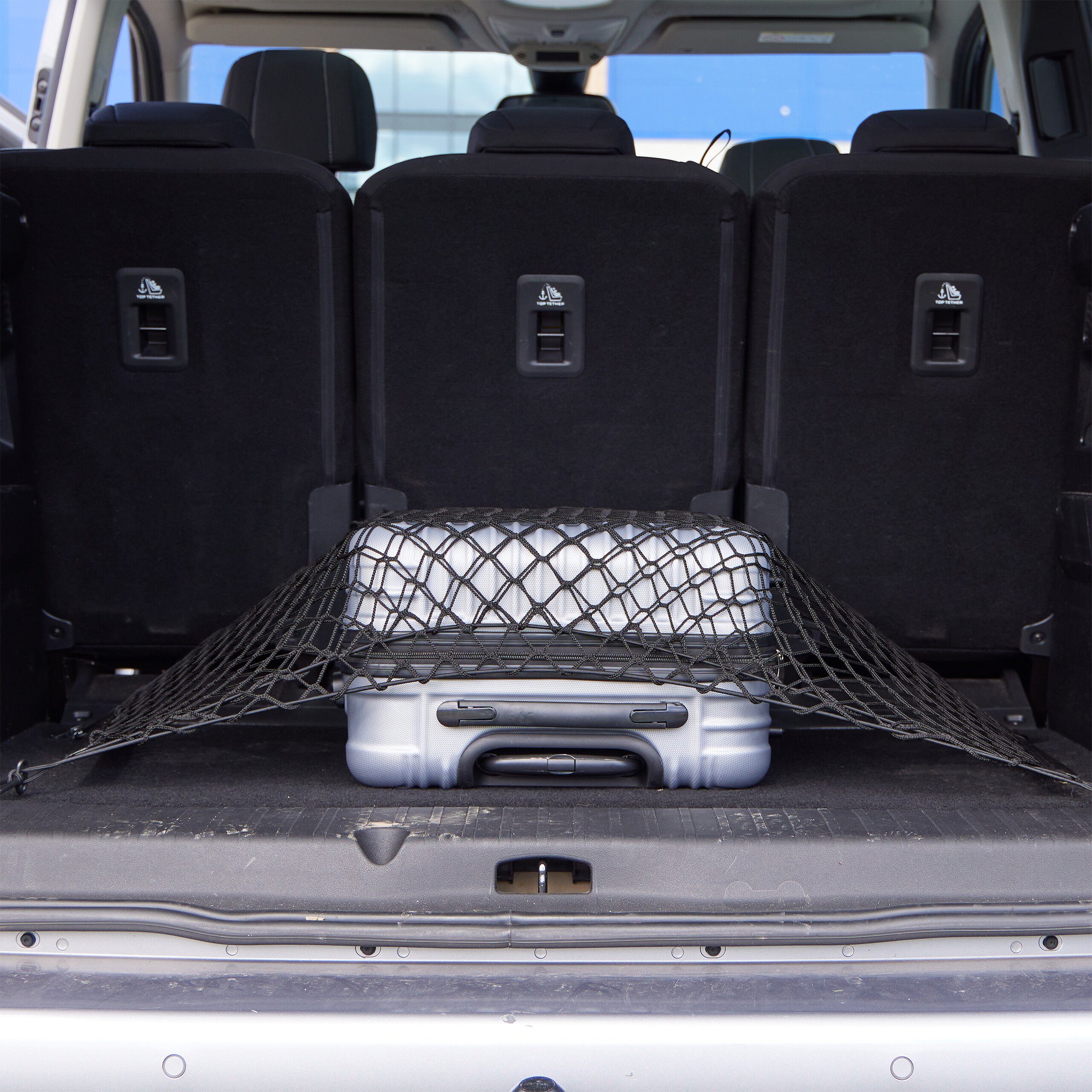 Gepäcknetz Auto fürs Auto-Rückenlehnentasche relaxdays