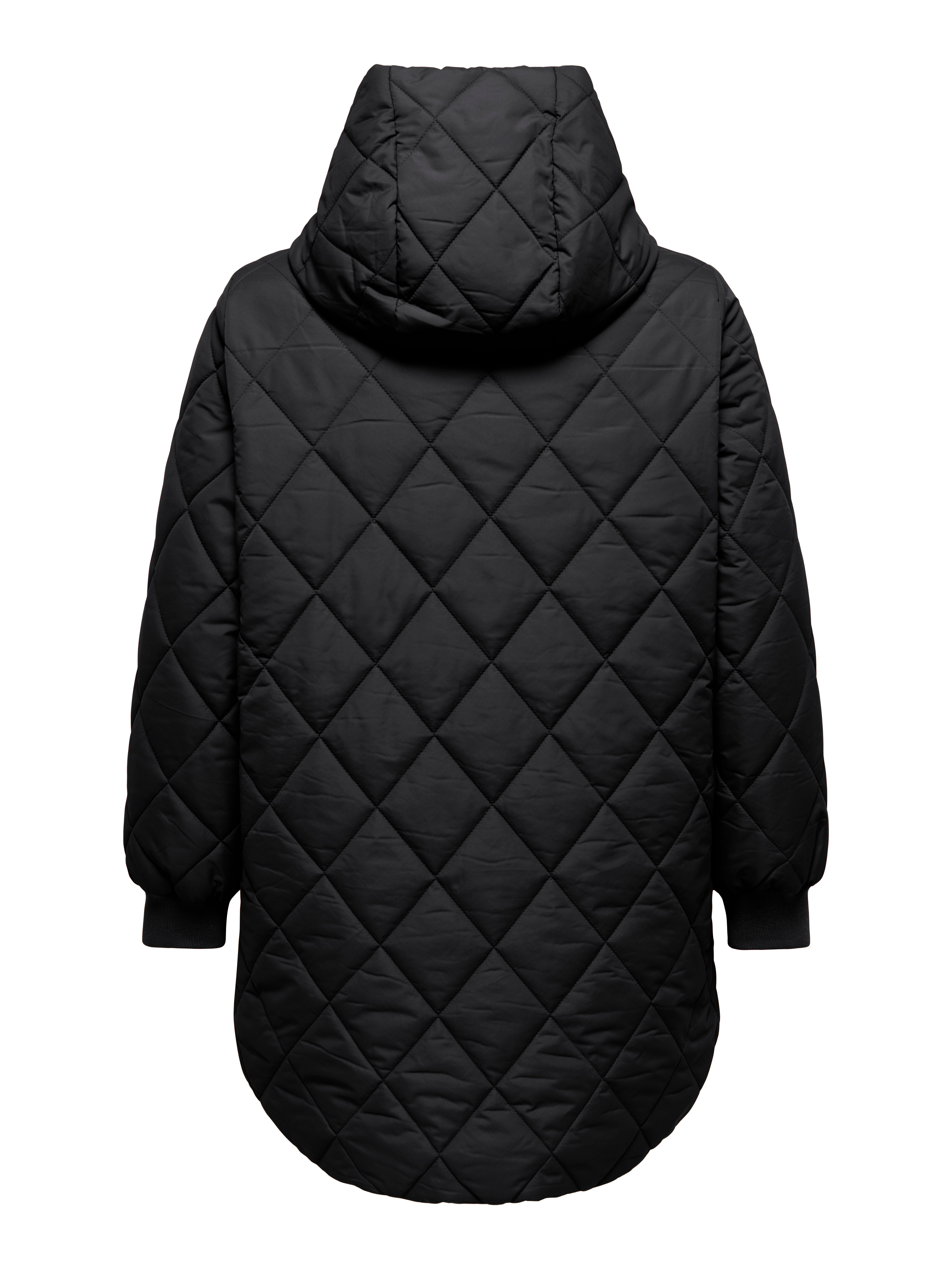 ONLY CARMAKOMA Steppmantel CARJULIET QUILTD HOOD ZIP COAT OTW NOOS Kunstfaser