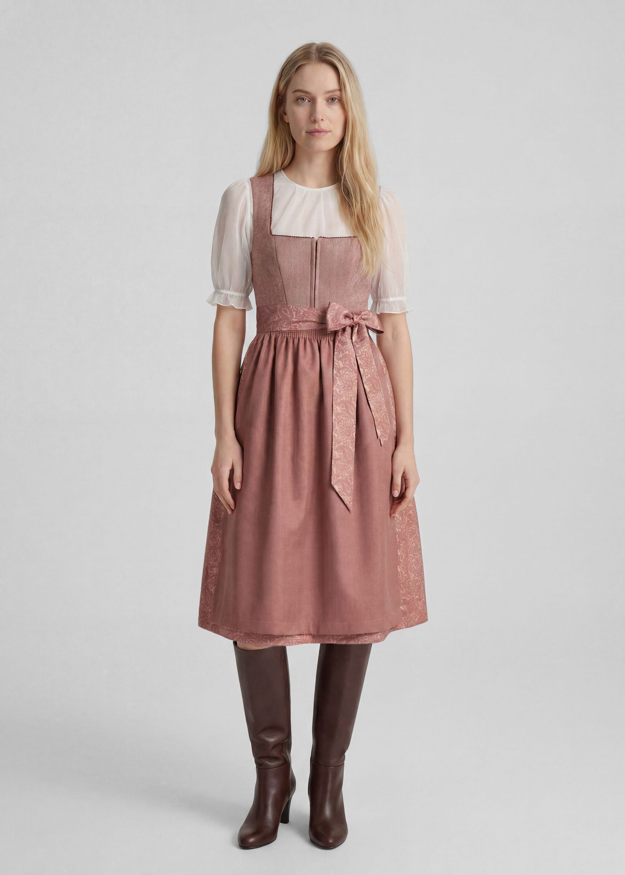 Spieth & Wensky Dirndl Karissa (1-tlg) mit eleganter Schürze