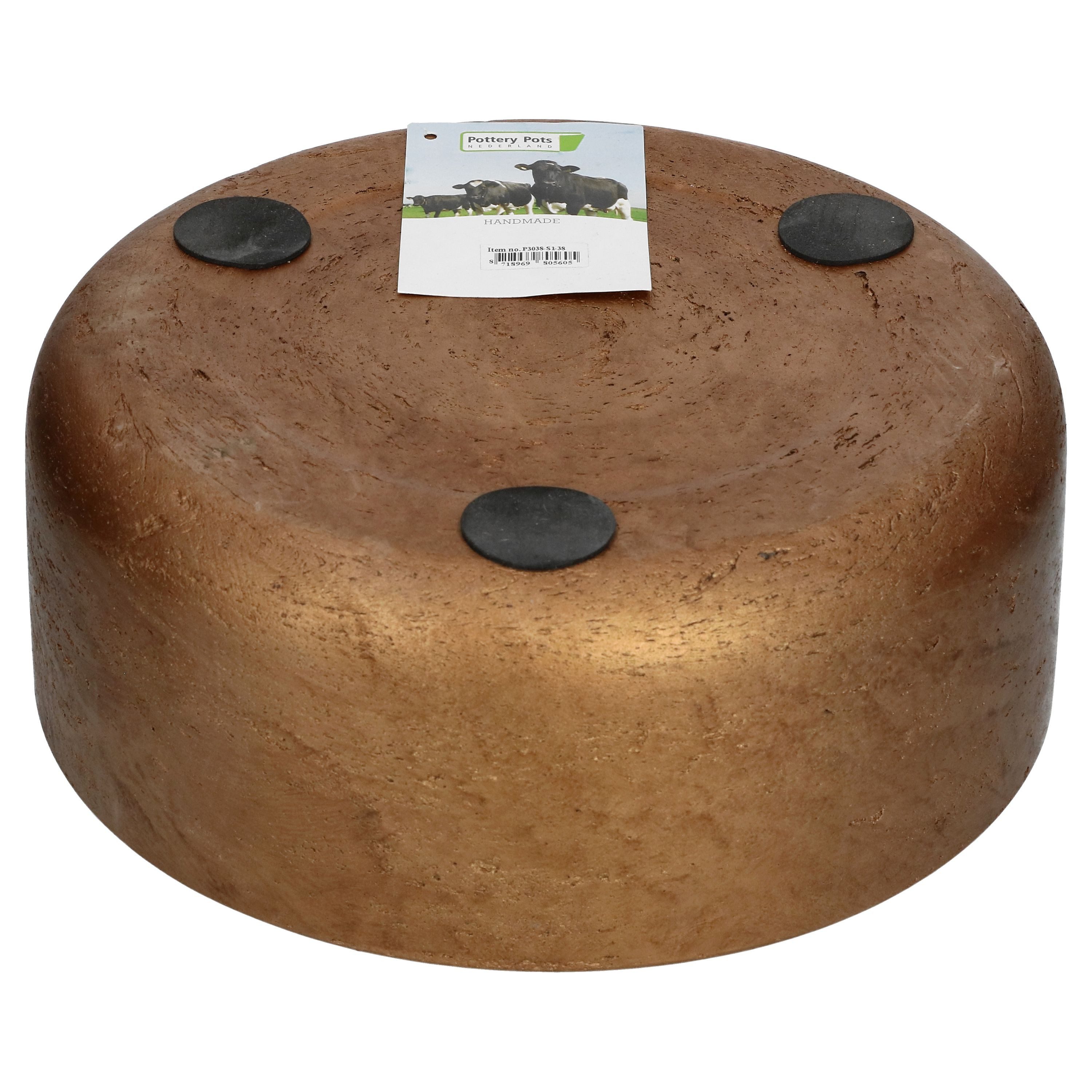 MamboCat Dekoschale Ethan Pflanzschale Größe: M Bronze Ø 29 cm Blumen Pflanzen – Bild 3 von 5