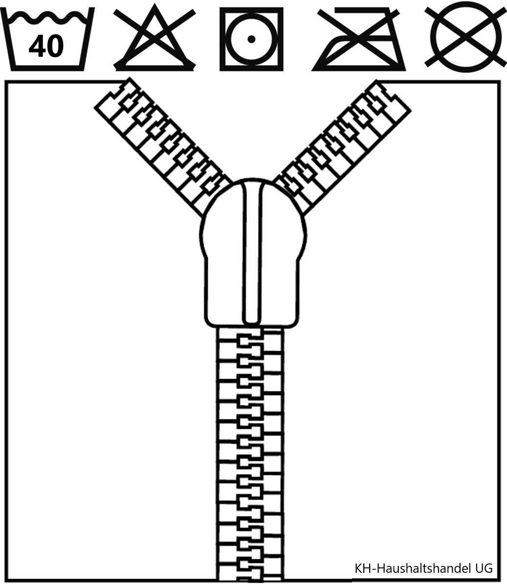 KH-Haushaltshandel Bettwäsche 4-tlg. Seersucker Bettwäsche 2x 135x200 + 2x günstig online kaufen