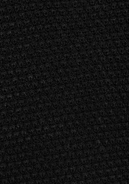 Aniston CASUAL Rundhalspullover mit Rippstrick an den Seitennähten
