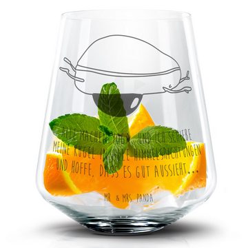 Mr. & Mrs. Panda Cocktailglas Avocado Yoga - Transparent - Geschenk, Hilfe, Veggie, Sport, Cocktail, Premium Glas, Einzigartige Gravur
