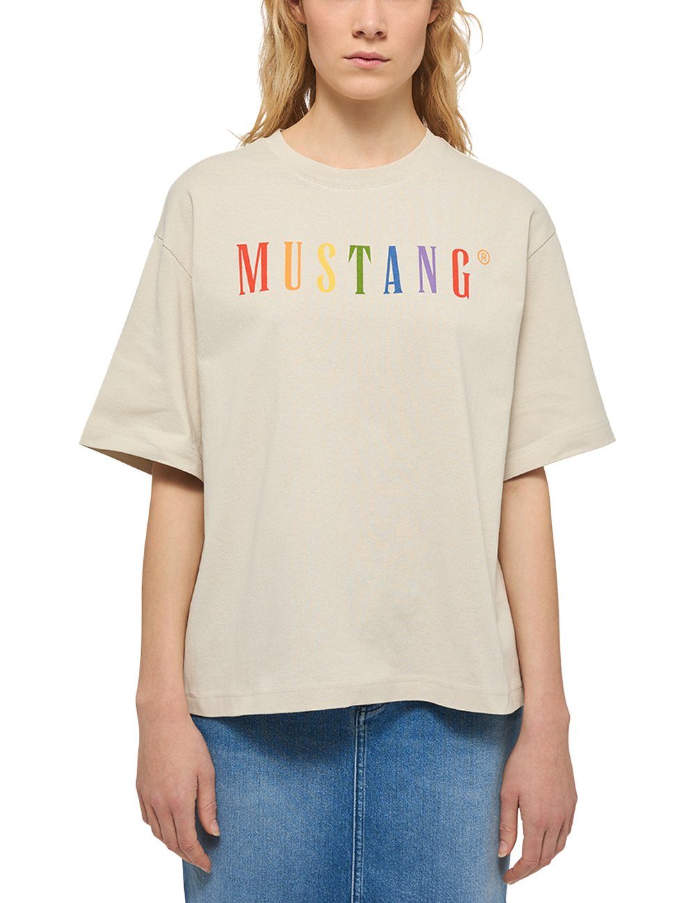 T-Shirt T-Shirt Kurzarmshirt Mustang MUSTANG