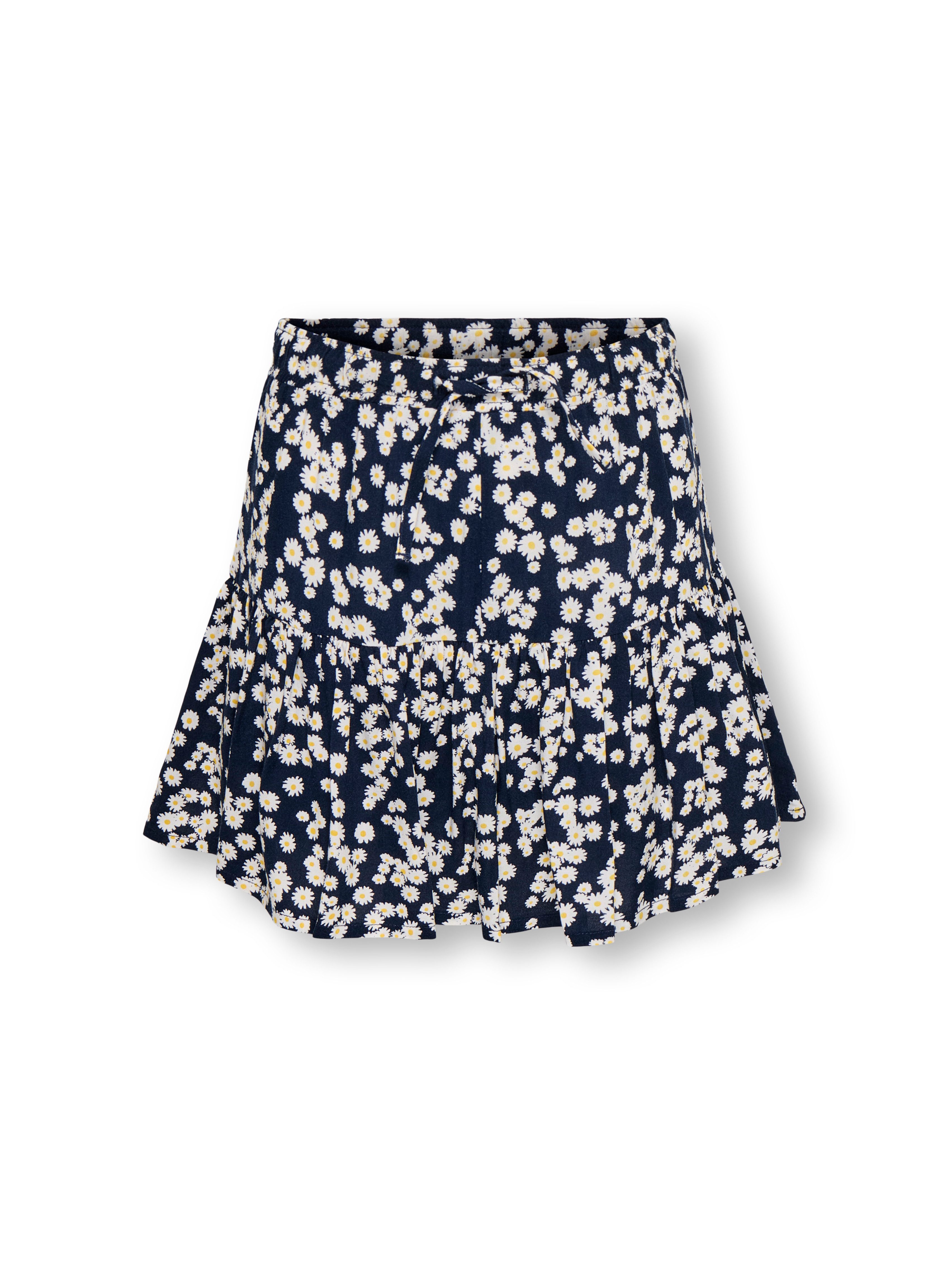 KIDS ONLY Volantrock KOGZALINA LIFE SKORTS PTM im sommerlichen Alloverprint