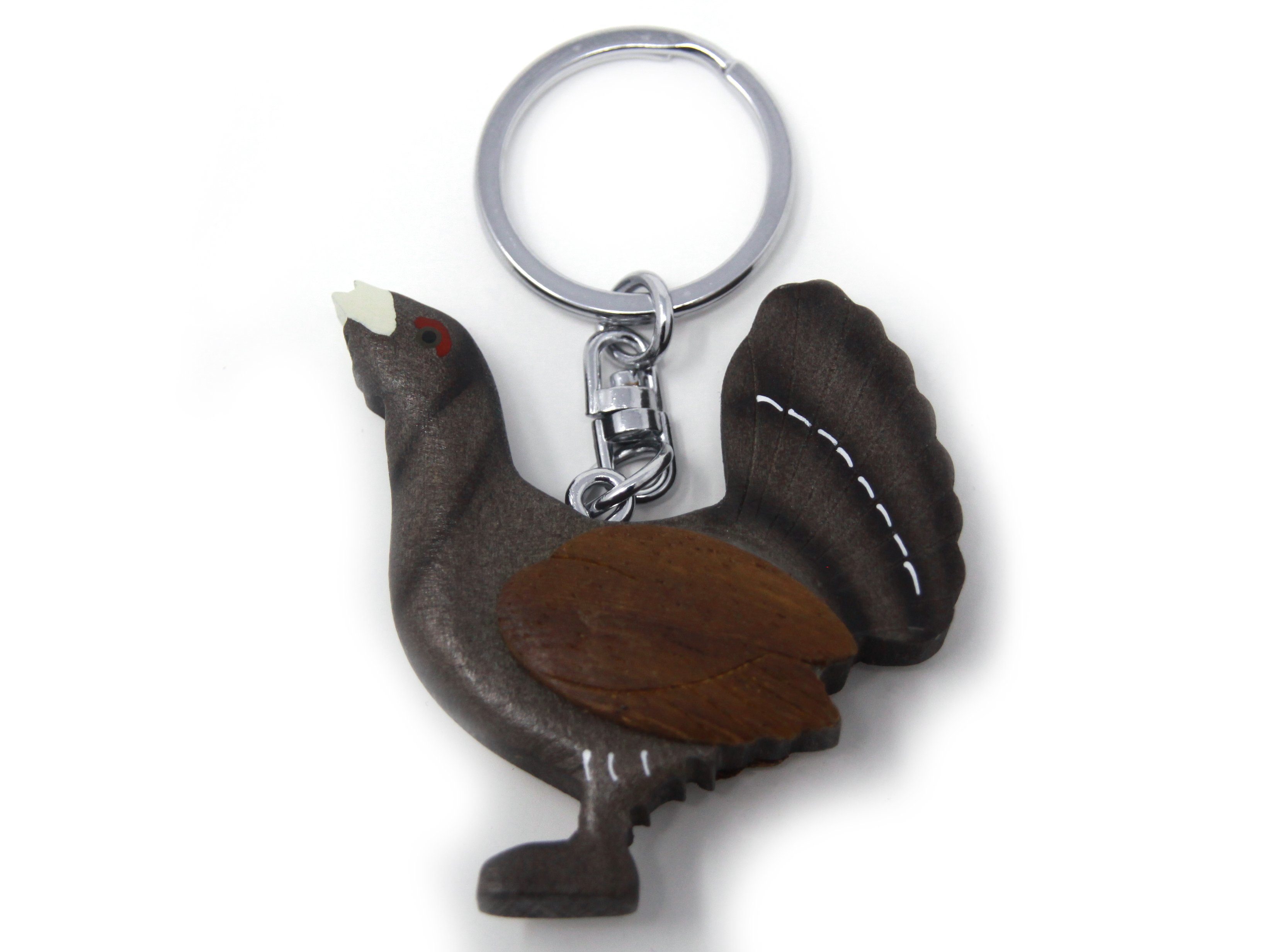 Cornelißen Schlüsselanhänger Schlüsselanhänger aus Holz - Auerhahn