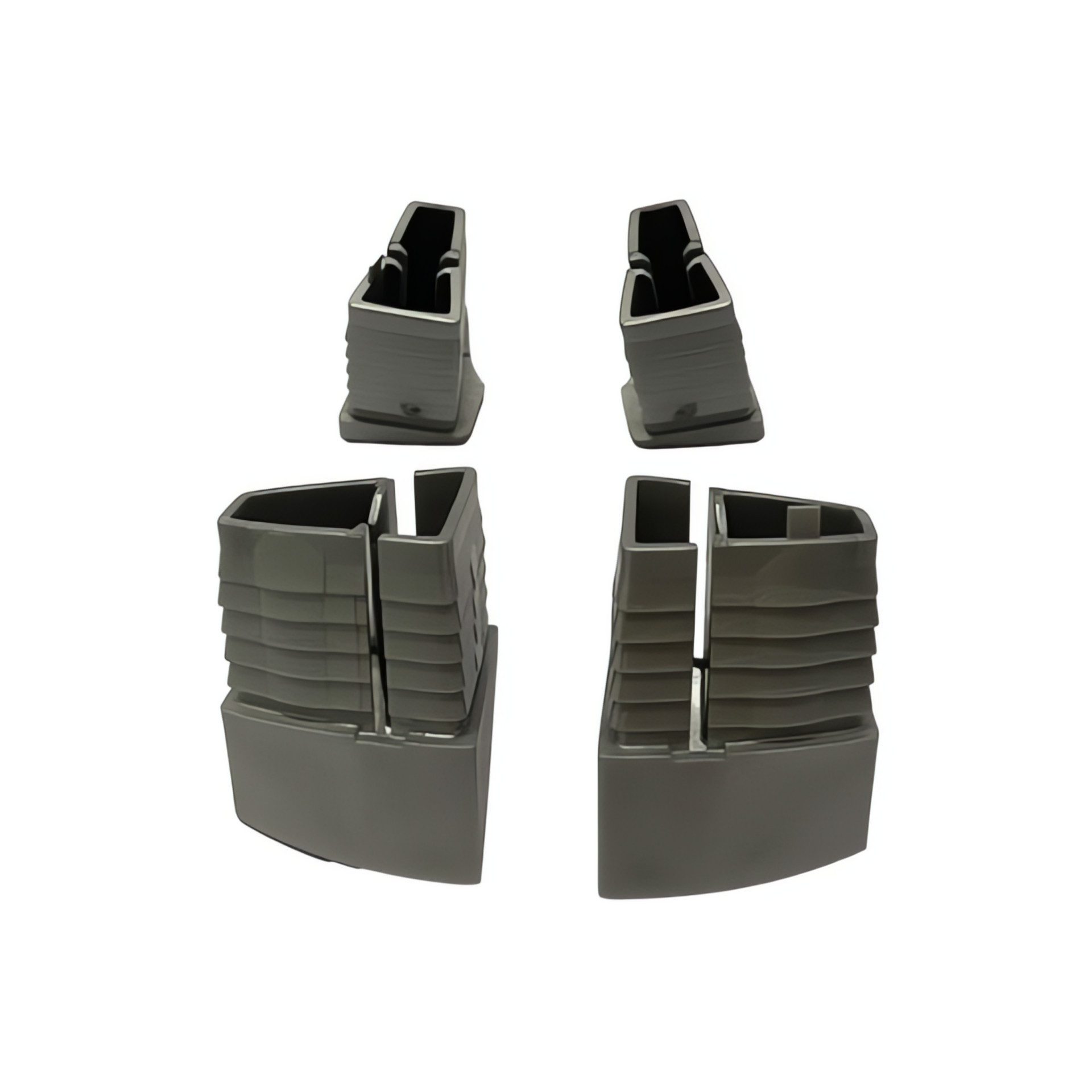 KETTLER Abdeckkappe Fusskappenset für Klappsessel Forma von Kettler in anthrazit