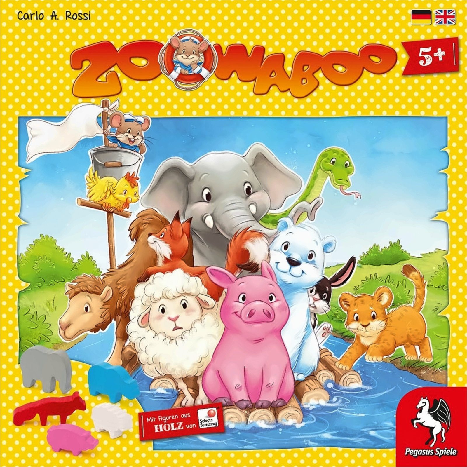 Pegasus Spiele Spiel, Zoowaboo *Nominiert zum Kinderspiel des Jahres 2009* Zoowaboo *Nominiert zum Kinderspiel des Jahres 2009*