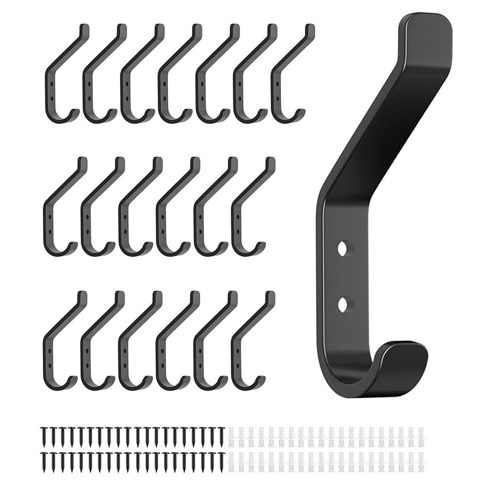 FOUORTUNATE-BEE Kleiderhaken Garderobenhaken, Kleiderhaken zum Schrauben, H günstig online kaufen