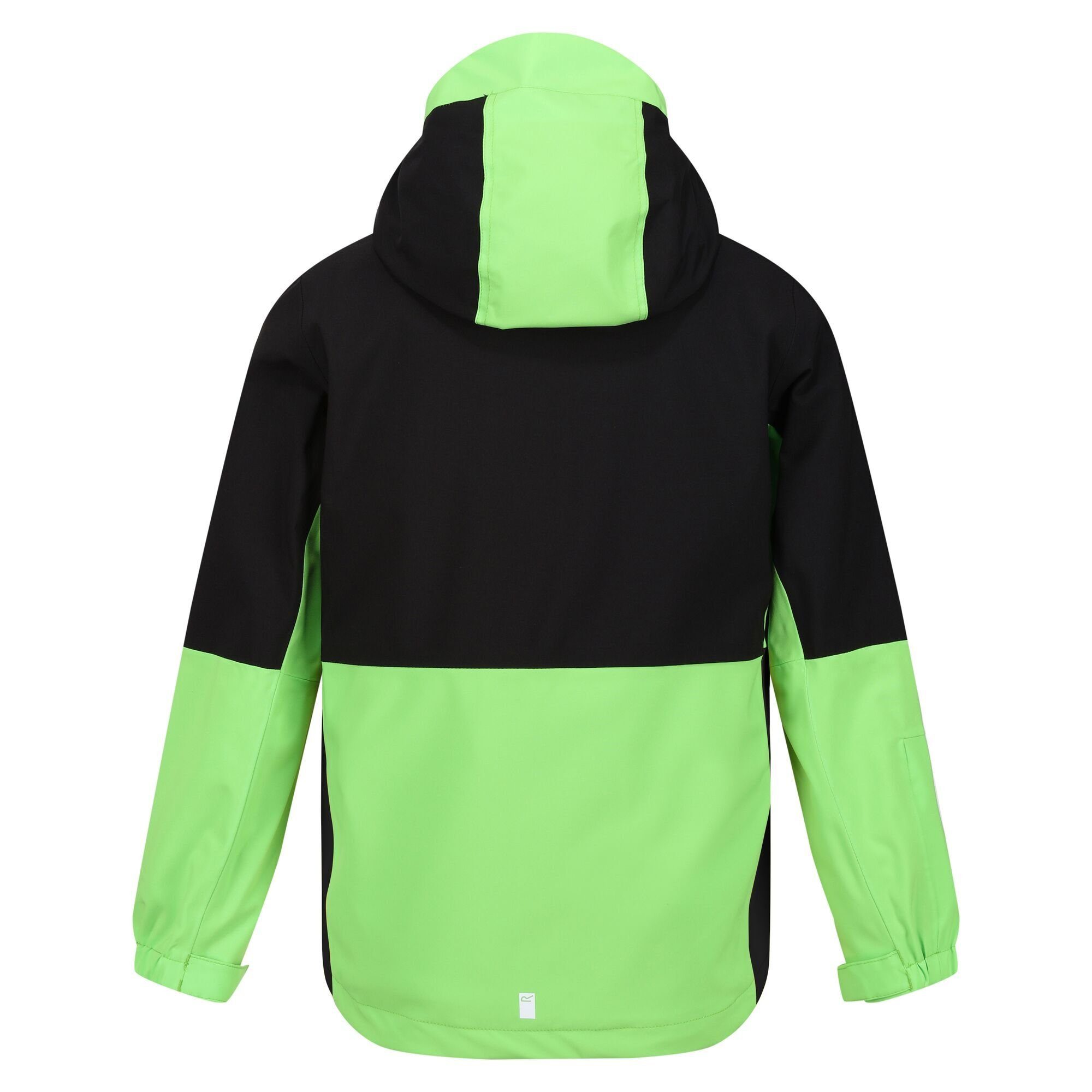 Kinder, Wassersäule Funktionsjacke VIII für 15.000mm JasmnGrn/Blk Regatta Hydrate