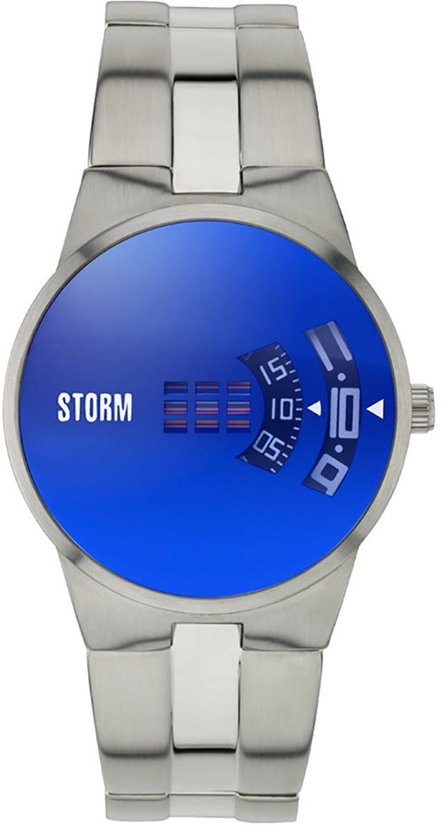 STORM Quarzuhr »UST47210/B0 Storm Herren Armbanduhr«, Herrenuhr rund, groß  (ca. 40mm), Edelstahl, Edelstahlarmband, Fashion-Style online kaufen | OTTO