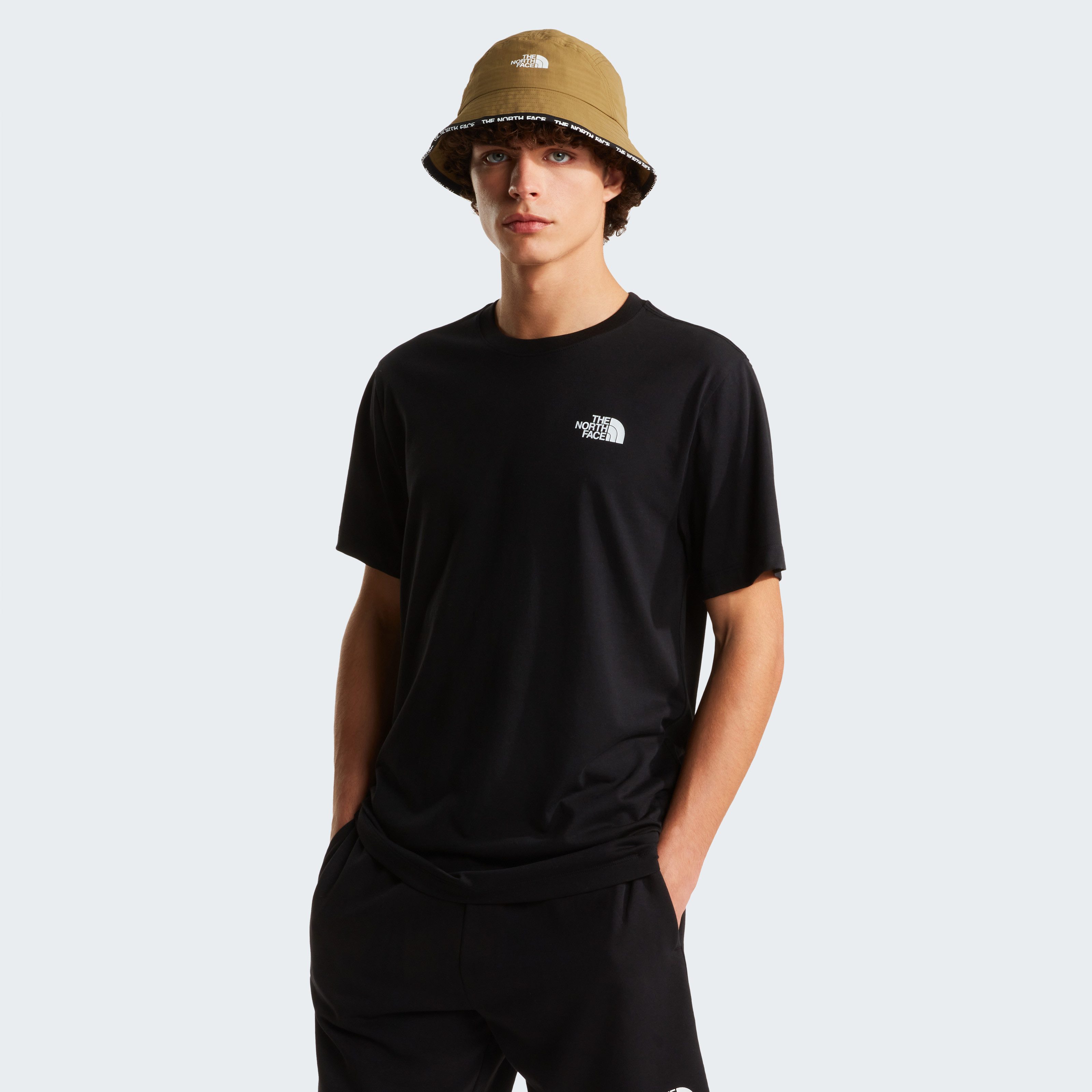 The North Face T-Shirt M MOUNTAIN SKETCH REGULAR SHORT SLEEVE TEE-GRAPHIC normale Passform, kurze Ärmel, sportlicher Stil