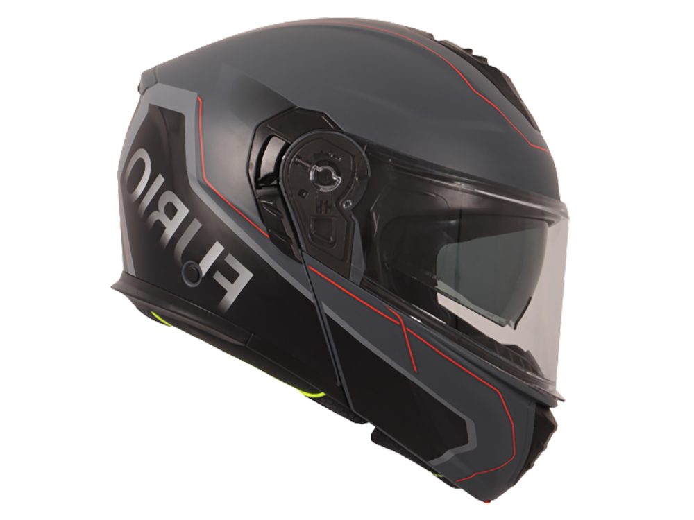 Vito Helmets Motorradhelm VITO FURIO Flip-Up Klapphelm, Integralhelm mit intergr. Sonnebrille, Klapphelm, ECE R 22-06, integrierte Sonnenbrille, Pinlock Vorbereitung