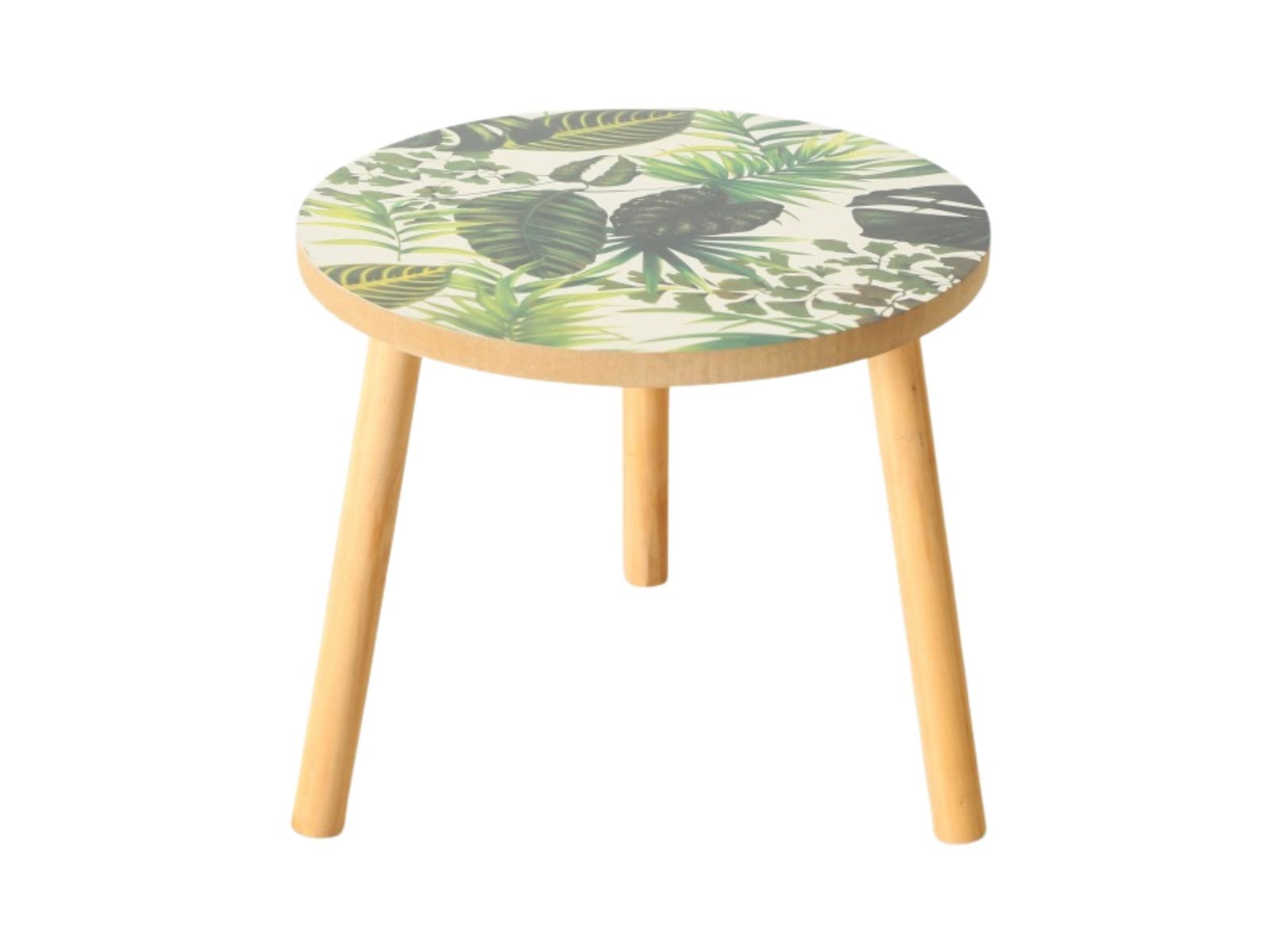 BOLTZE Beistelltisch Blatt Tisch grün 26 cm