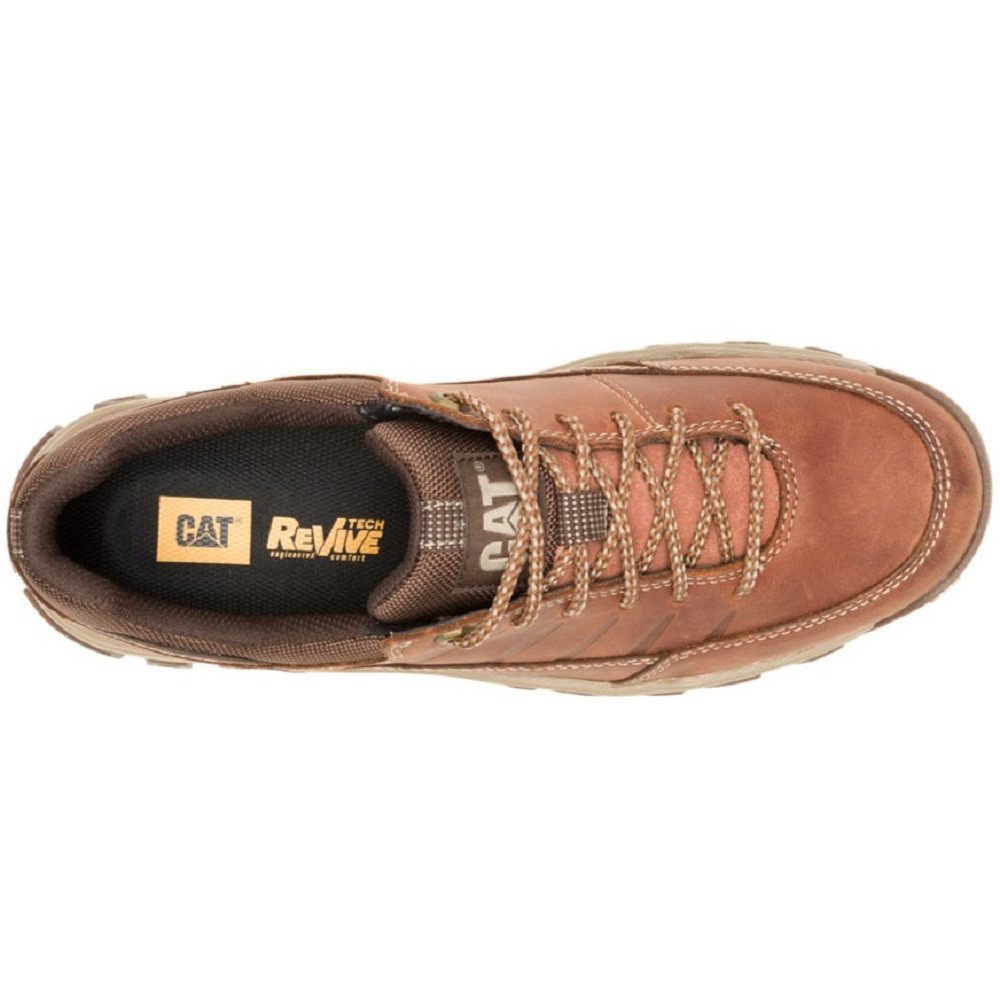 CATERPILLAR Threshold Rebound Lo Herren Wanderschuhe Schnürschuhe Leder P726208 Wanderschuh Komfort