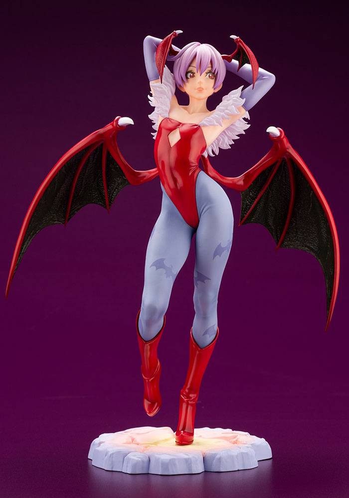 Kotobukiya Sammelfigur Darkstalkers Bishoujo 1/7 Lilith 22 cm PVC Statue Standard Edition