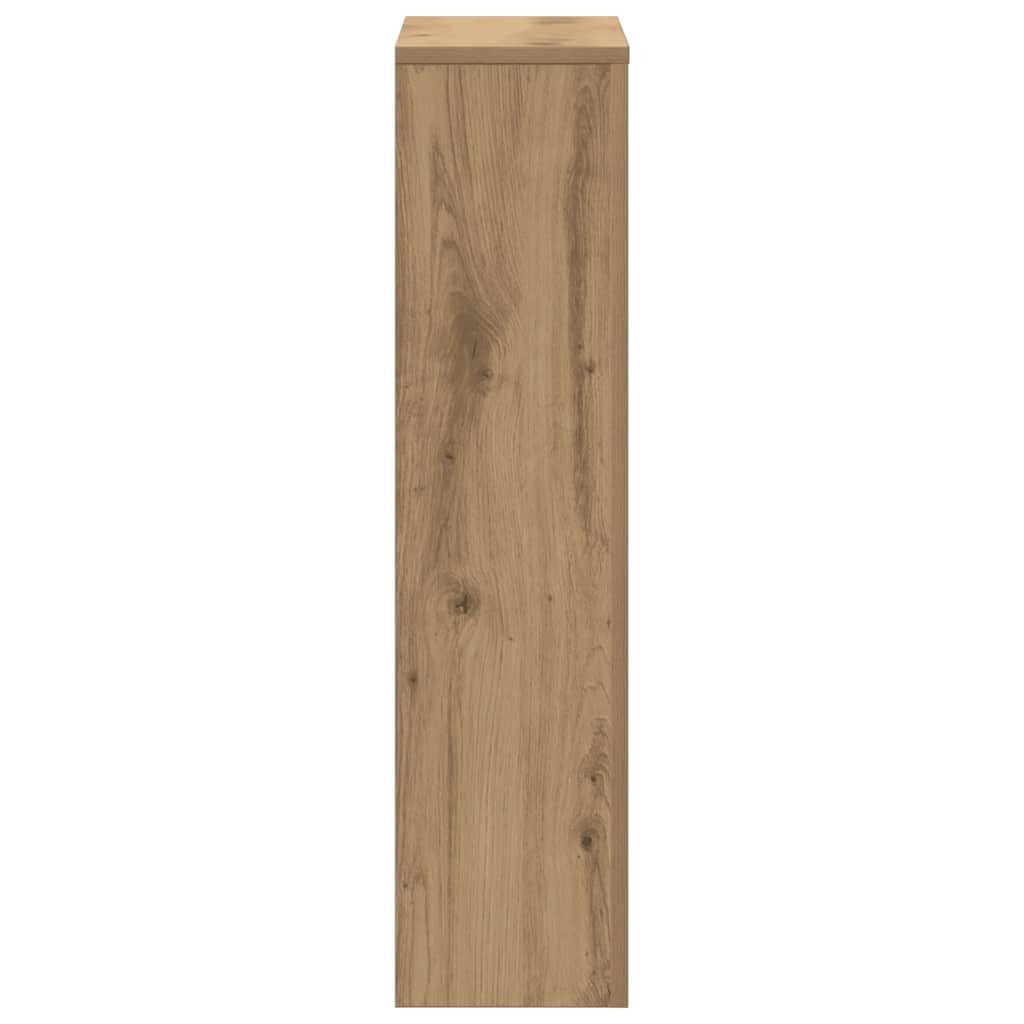 vidaXL Heizkörper Heizkörperabdeckung Eiche 78 x 20 x 82 cm Holzwerkstoff – Bild 5 von 5