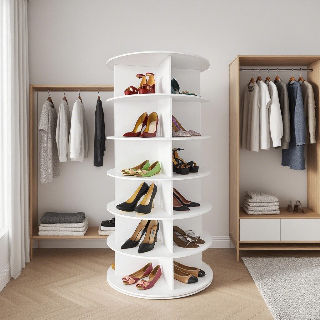 Vellora Schuhschrank Drehbarer Schuhständer mit sechs Etagen schuhschrank ( günstig online kaufen