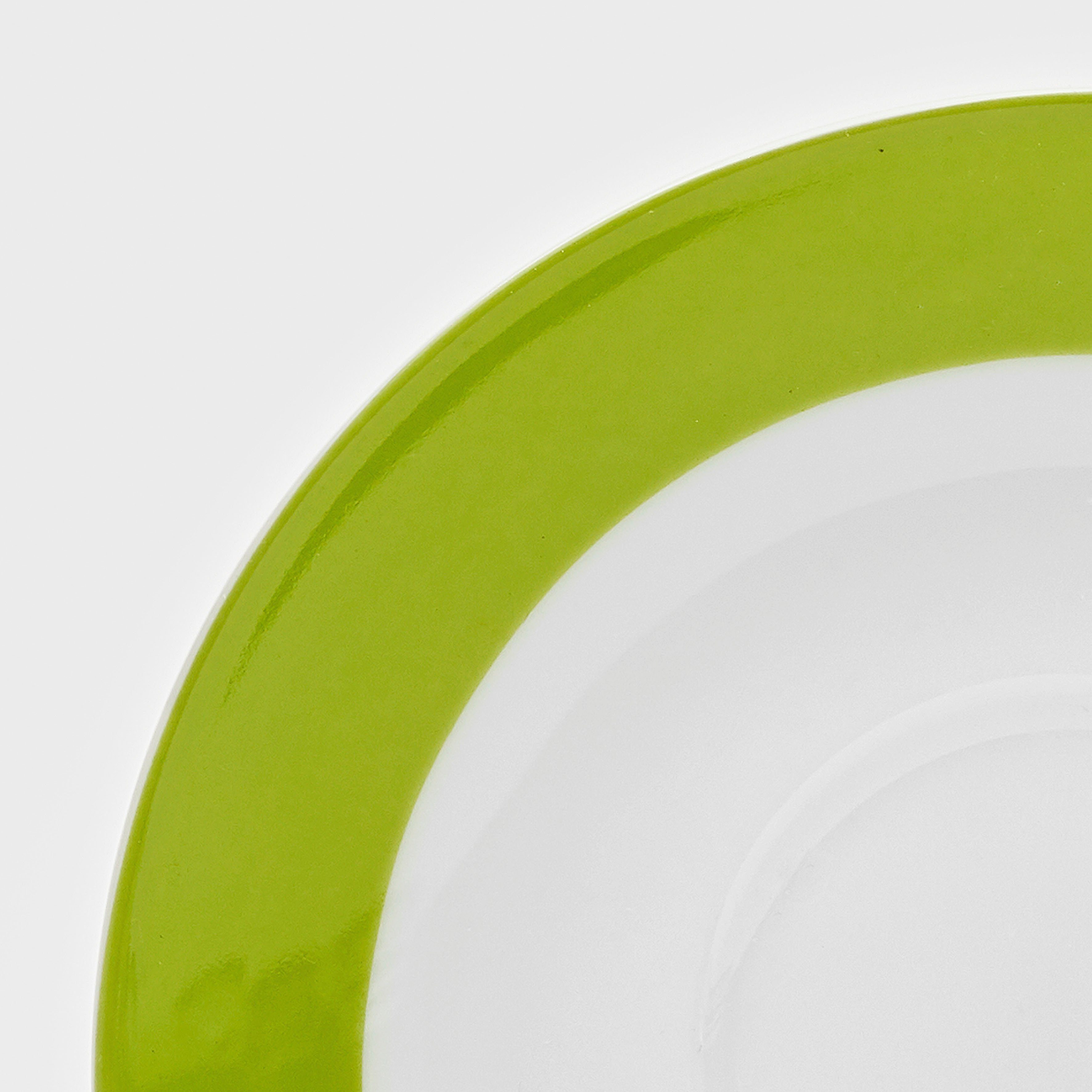 van Well Untertasse Teller Set, Vario, (6 St), Porzellan, spülmaschinen- und mikrowellengeeignet, Ø 14,5 cm