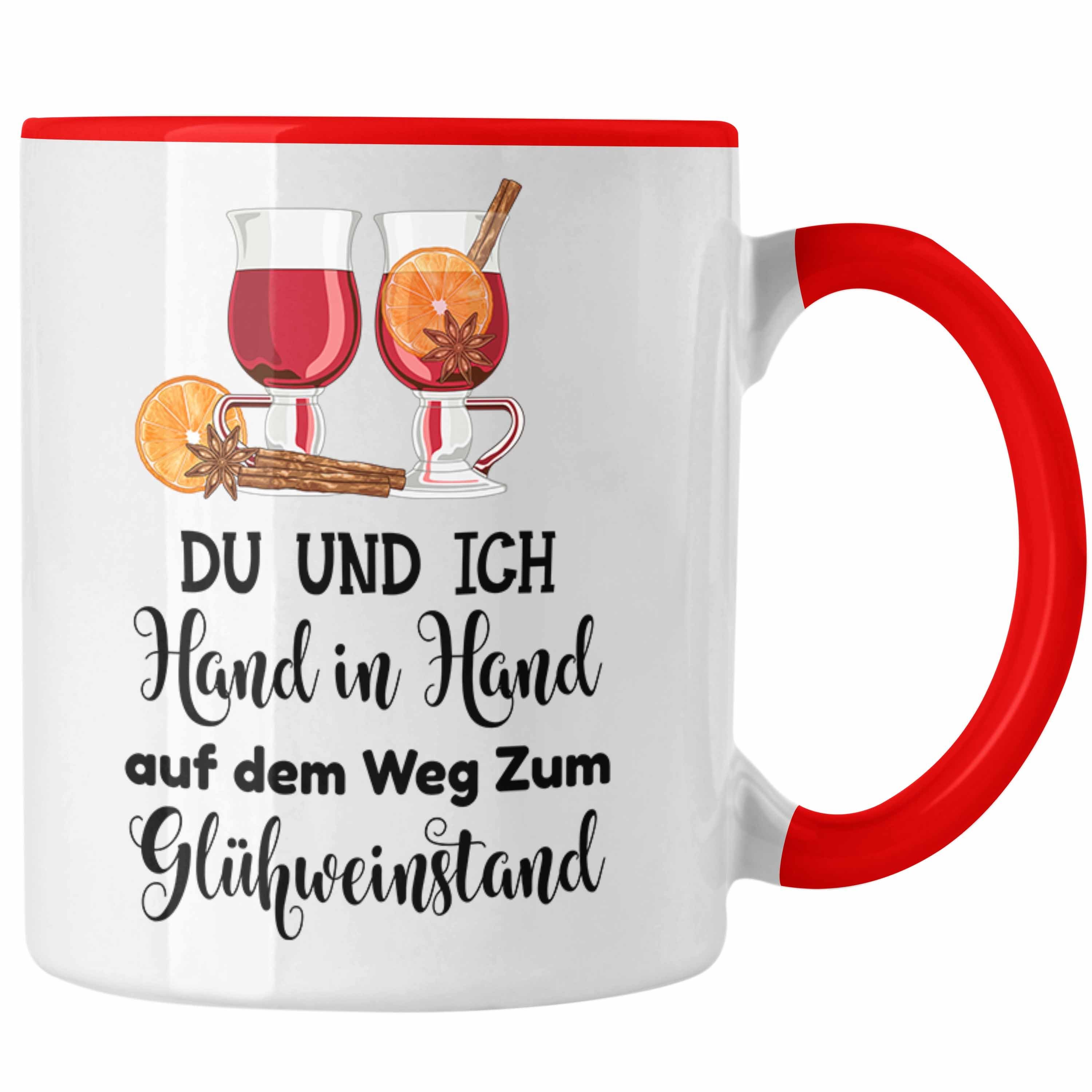 Trendation Tasse Trendation - Glühwein Tasse Lustig Spruch Glühweinbecher mit Henkel Do
