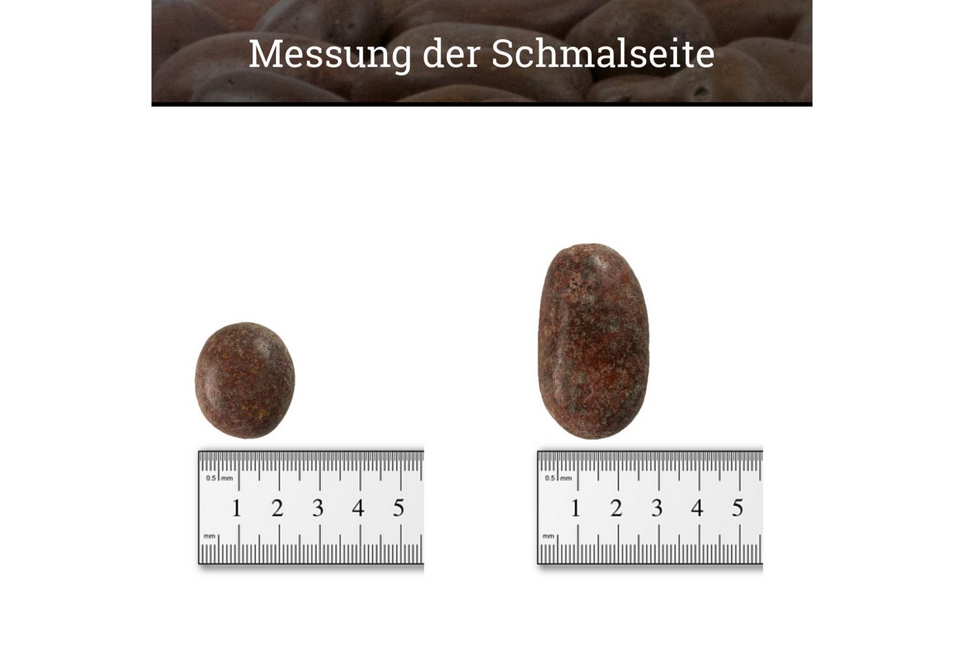 Thumbnail - INTERGARDEN Zierkies Zierkies, rot poliert ca. 2-3 cm - 20kg Sack für den Gartenbereich, (Sack)