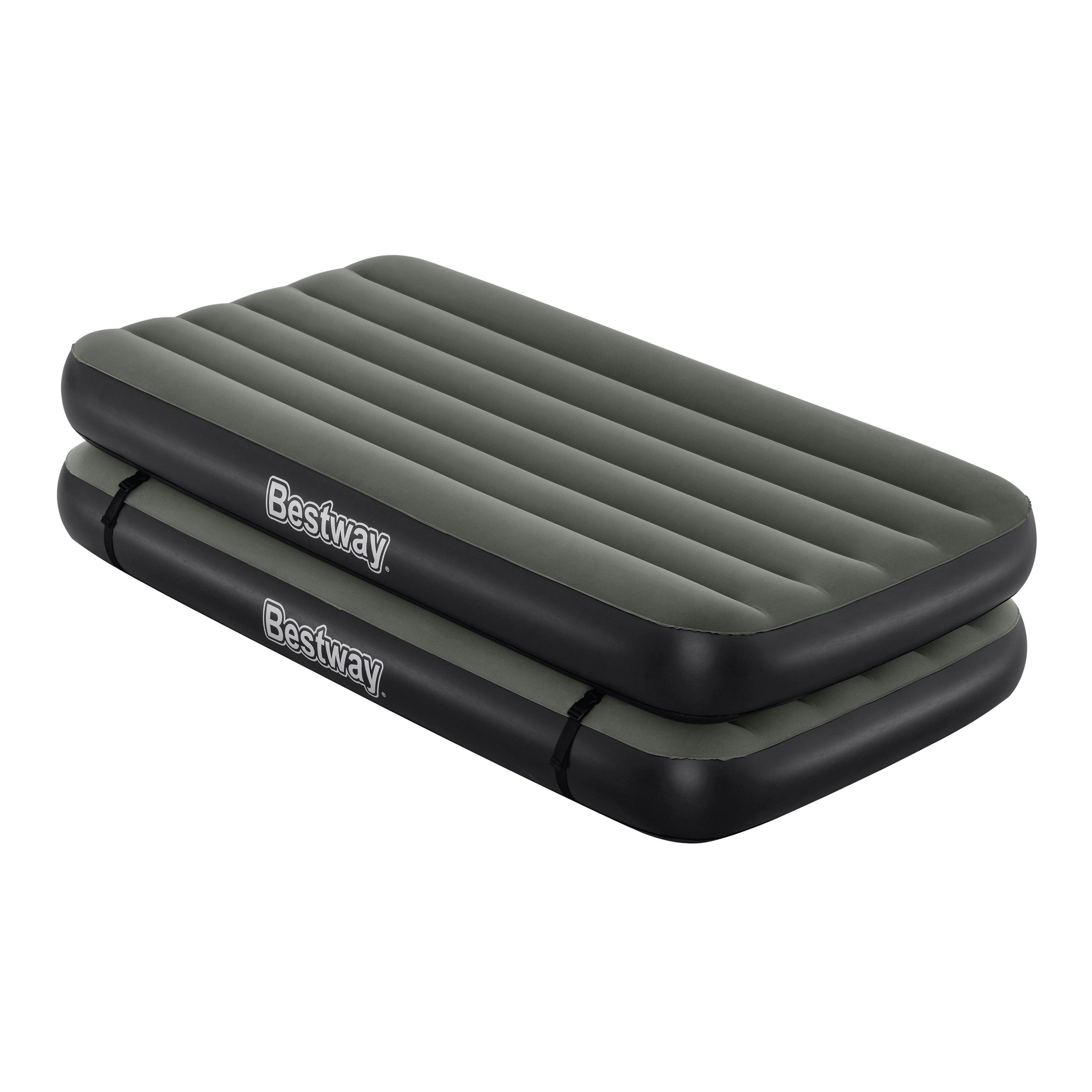 Bestway Luftbett TriTech® Connect and Rest™ 188 x 99 x 25 cm, (Packung, 1-tlg., Für 1 oder 2 Personen), Ideal für den Innen- und Außengebrauch