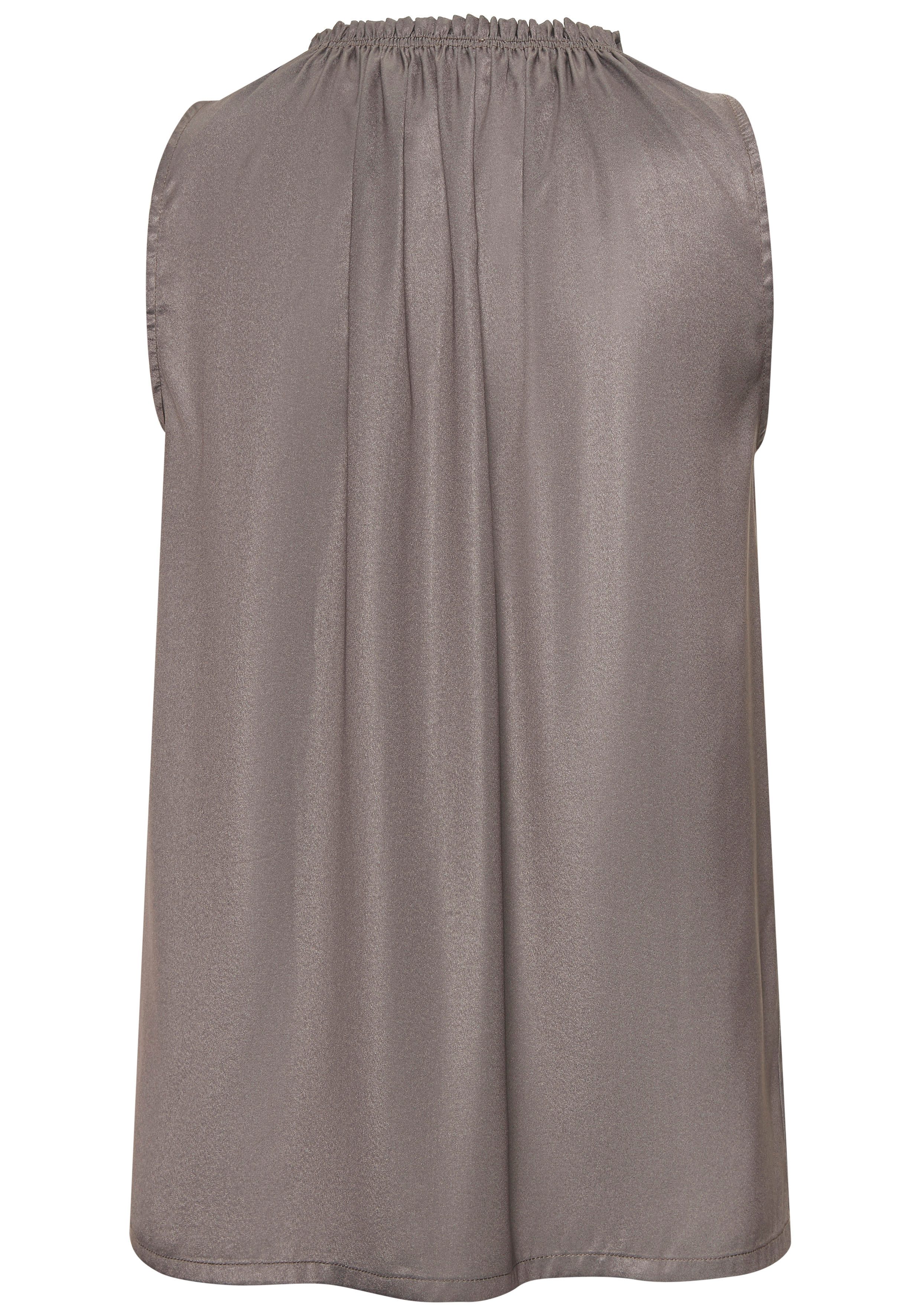 LASCANA Blusentop aus Satin, elegantes Satintop, festliches Partytop