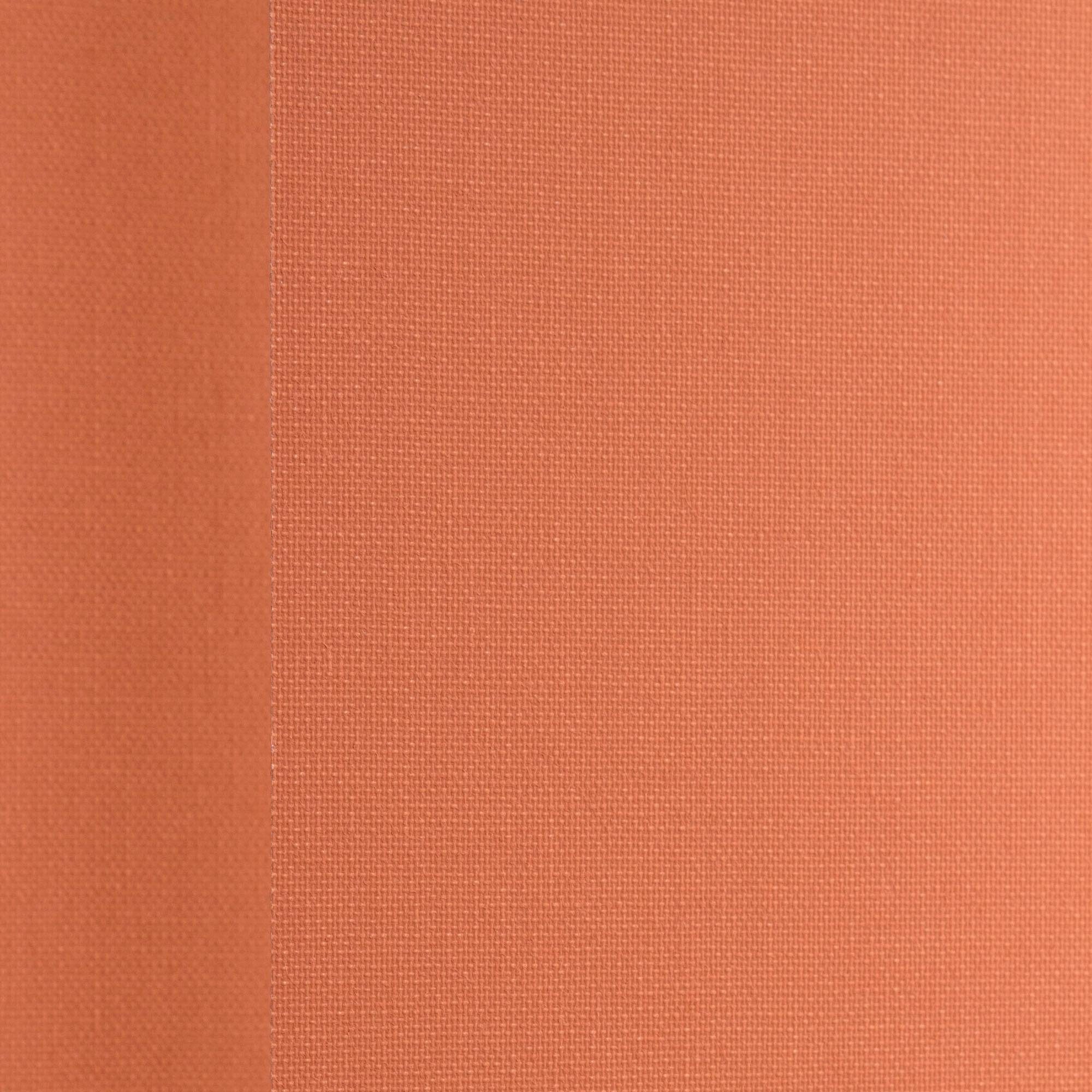 Liedeco, Verdunkelung Lamellenvorhang 89 - Vertikalanlage mm Verdunkelung Vertikalanlage Kürzbare Lamellenvorhang freihängend, orange Lamelle,