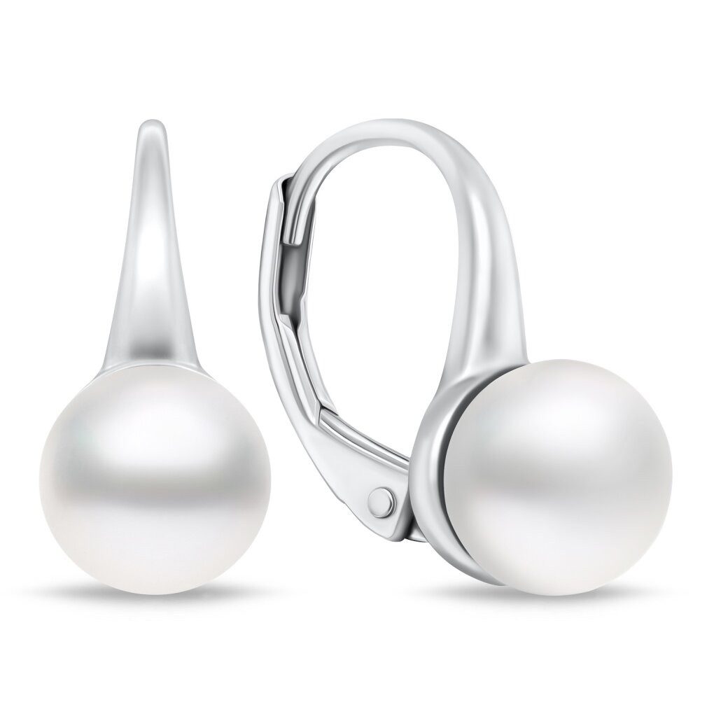 Ohrring-Set Silberne Perlenohrringe EA938W