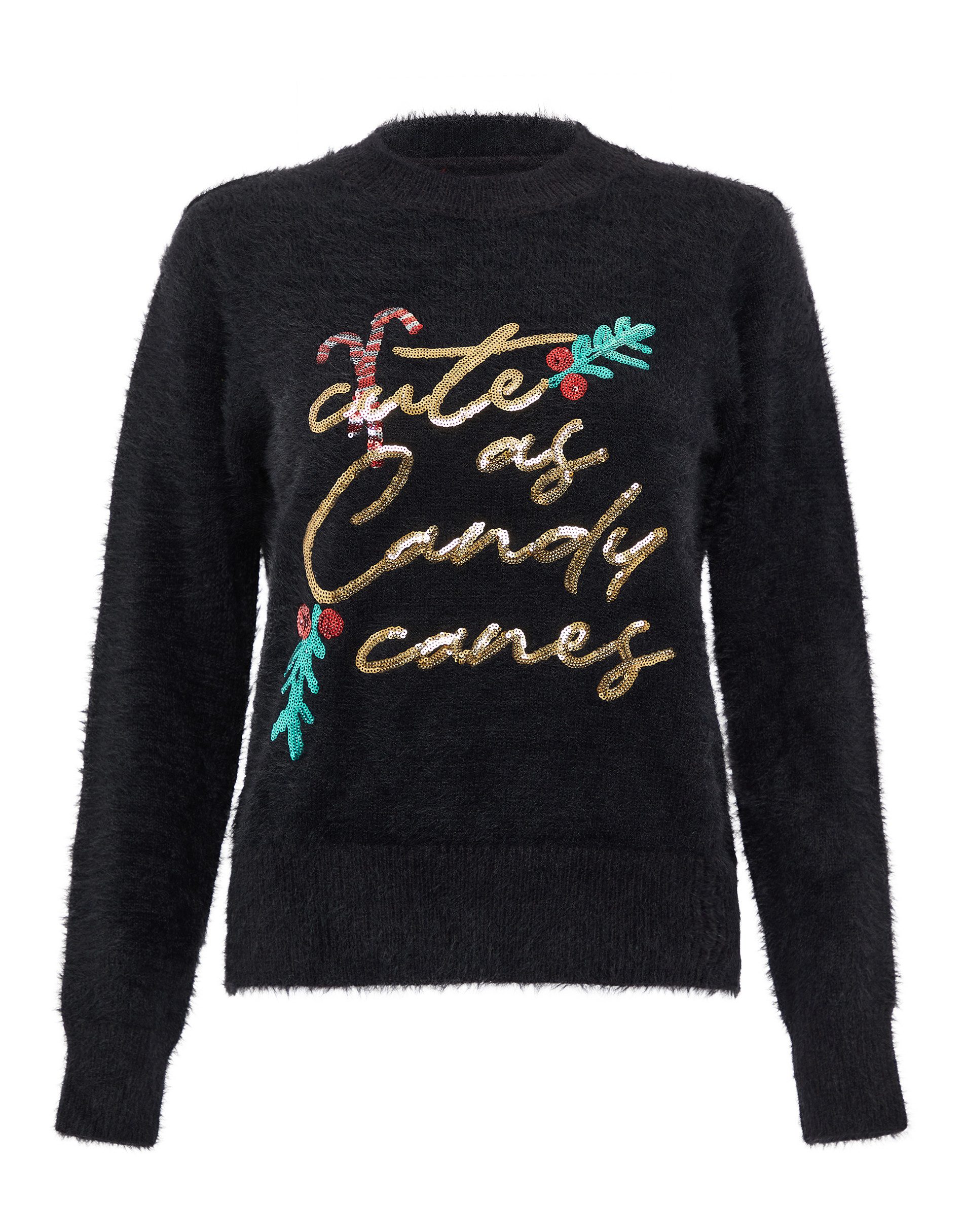 Threadbare Rundhalspullover Candy Canes (1-tlg) mit günstig online kaufen