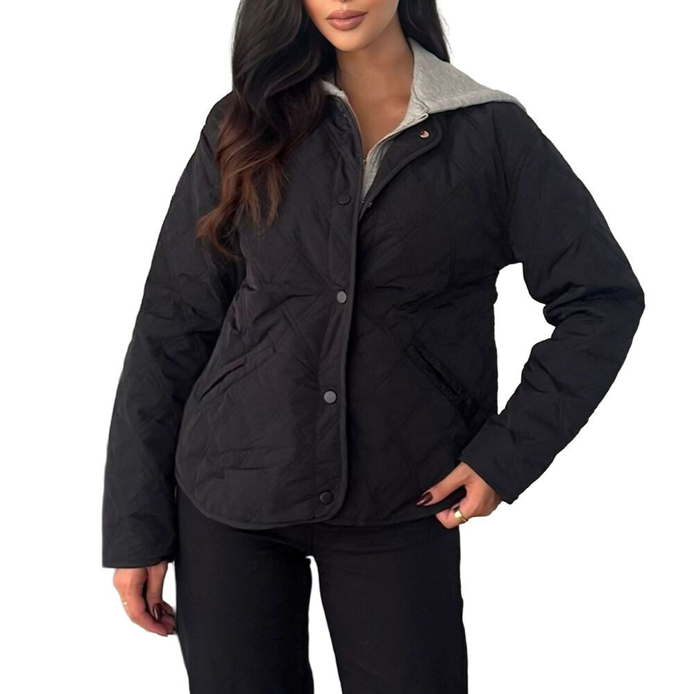 Ital-Design Steppjacke Modische Damen-Steppjacke mit praktischen Details (9 günstig online kaufen