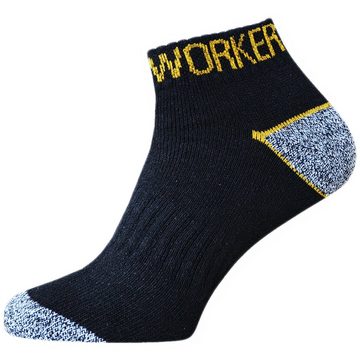 TEXEMP Arbeitssocken 10 bis 30 Paar Kurze Arbeitssocken Work Sneaker Socken Baumwolle (10-Paar) Verstärkte Ferse & Spitze - Komfortbund