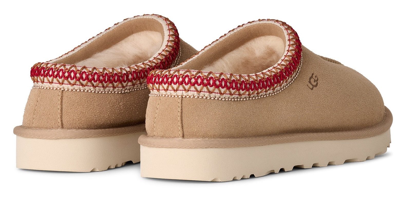 UGG Unisex TASMAN II Hausschuh Homeslipper, Schlupfschuh, Clog mit Textilband verziert