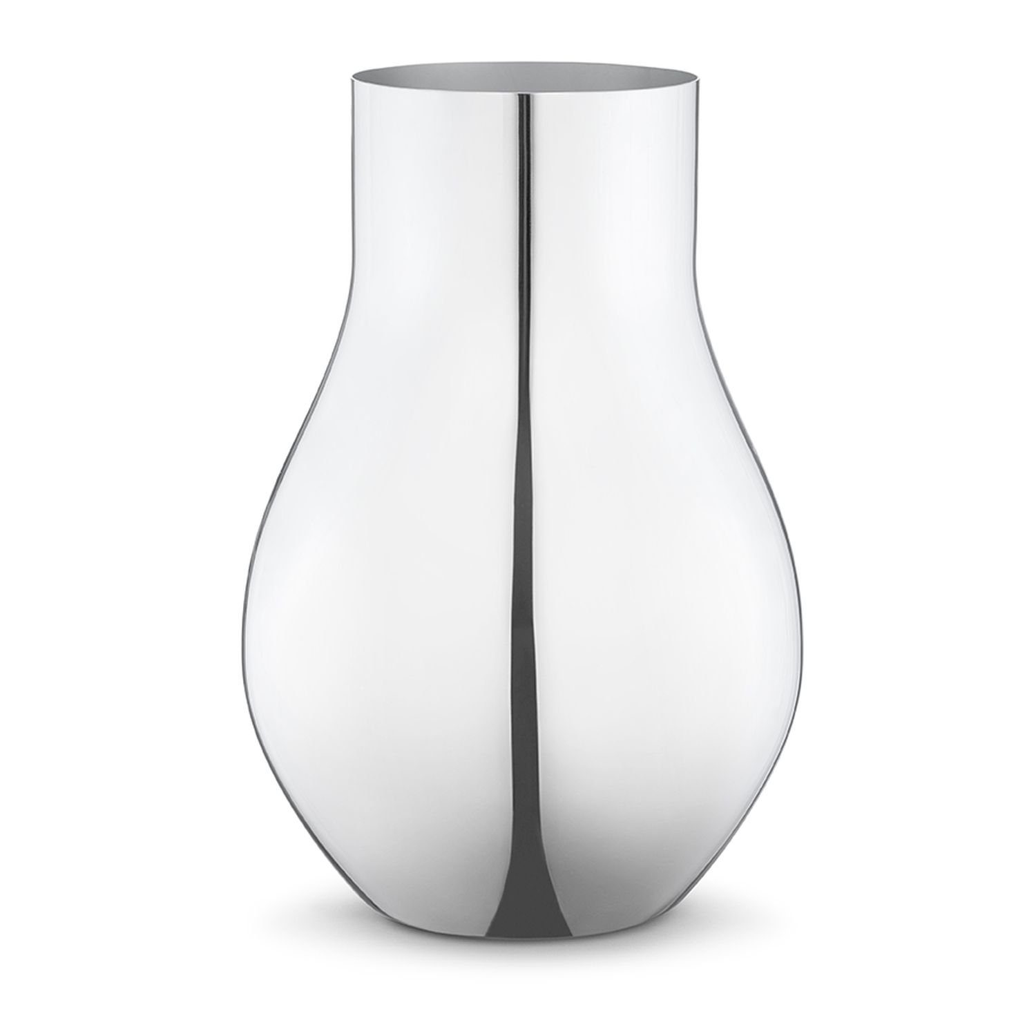Georg Jensen Dekovase Cafu Edelstahl Mittel günstig online kaufen