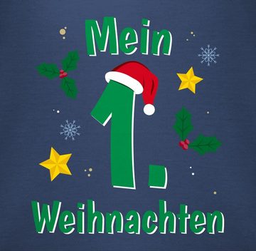 Shirtracer Shirtbody Mein 1. Weihnachten grün Weihnachten Kleidung Baby