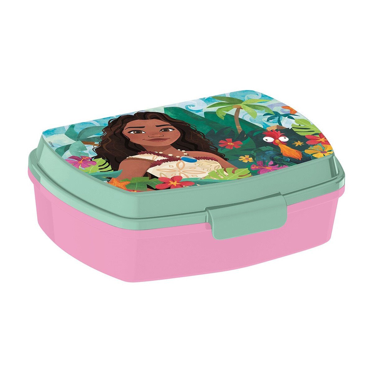 Disney Lunchbox Disney Vaiana Lagoon Brotdose Sandwichbox Kinder, 100% Kunststoff, (1-tlg)