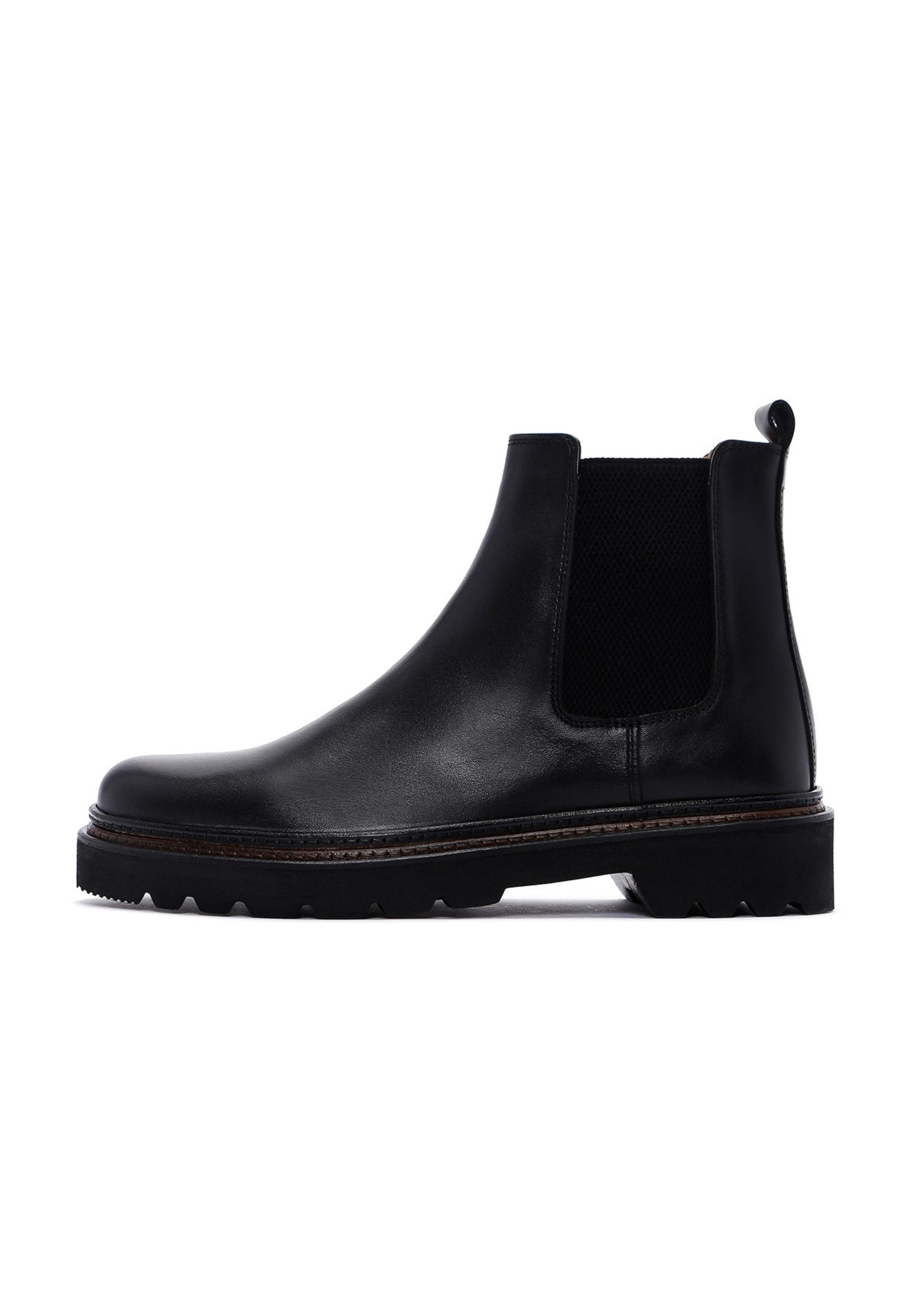 Chelsea-Stiefel aus Leder Chelseaboots