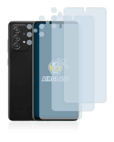 BROTECT »flexible Panzerglasfolie« für Samsung Galaxy A52s 5G (Display+Kamera), Displayschutzglas, 3 Stück, Schutzglas Glasfolie klar