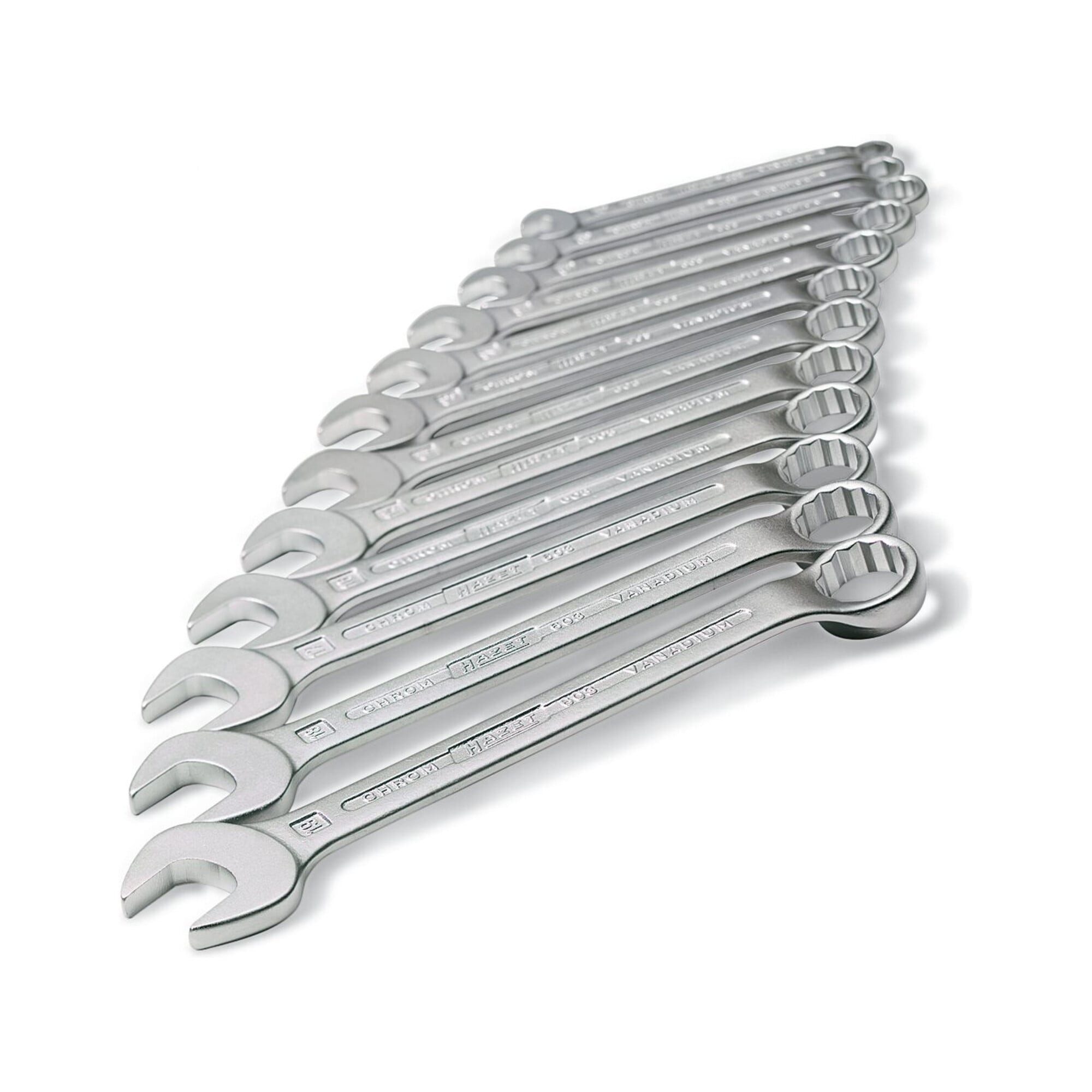 HAZET Schraubendreher Ringmaulschlüsselsatz 603/17N 17-tlg.SW 7-27mm Form B Spezialstahl HAZ