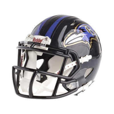 Riddell Sammelfigur Mini Football Helm NFL Speed Baltimore Ravens