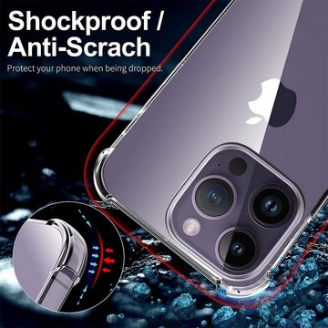 CoolGadget Handyhülle Anti Shock Rugged Case für Apple iPhone 14 Pro 6,1 Zoll, Slim Cover mit Kantenschutz Schutzhülle für iPhone 14 Pro Hülle Bumper