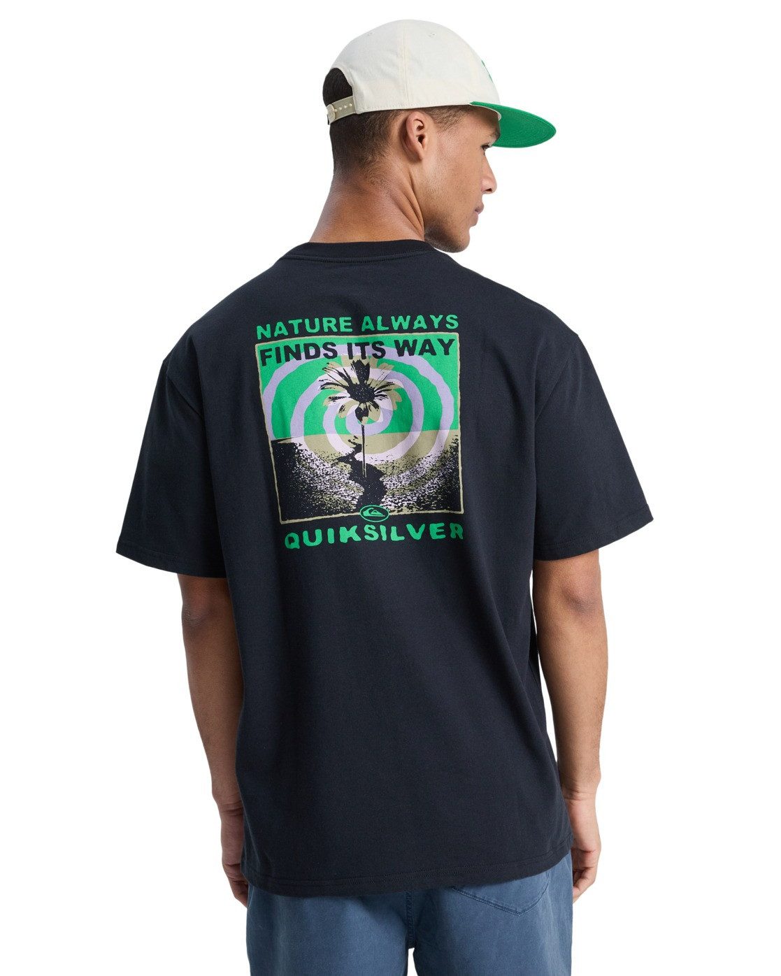 Quiksilver T-Shirt Upside Down